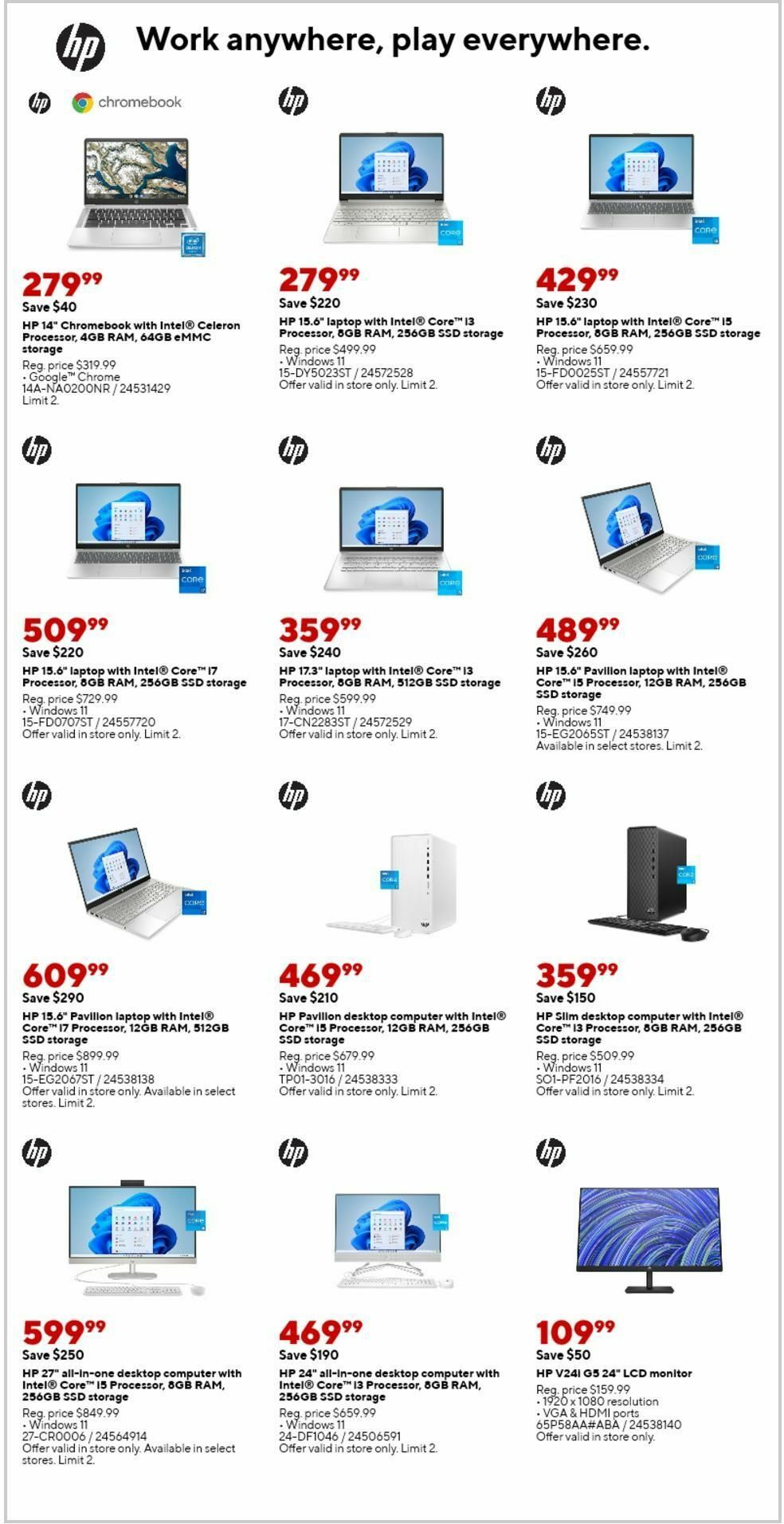 Staples Weekly Ad from January 28