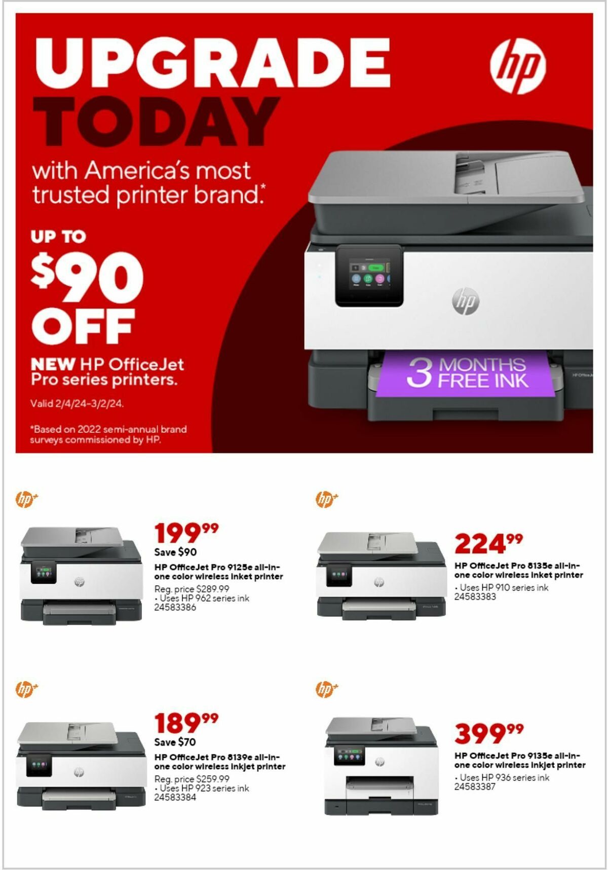 Staples Weekly Ad from February 4