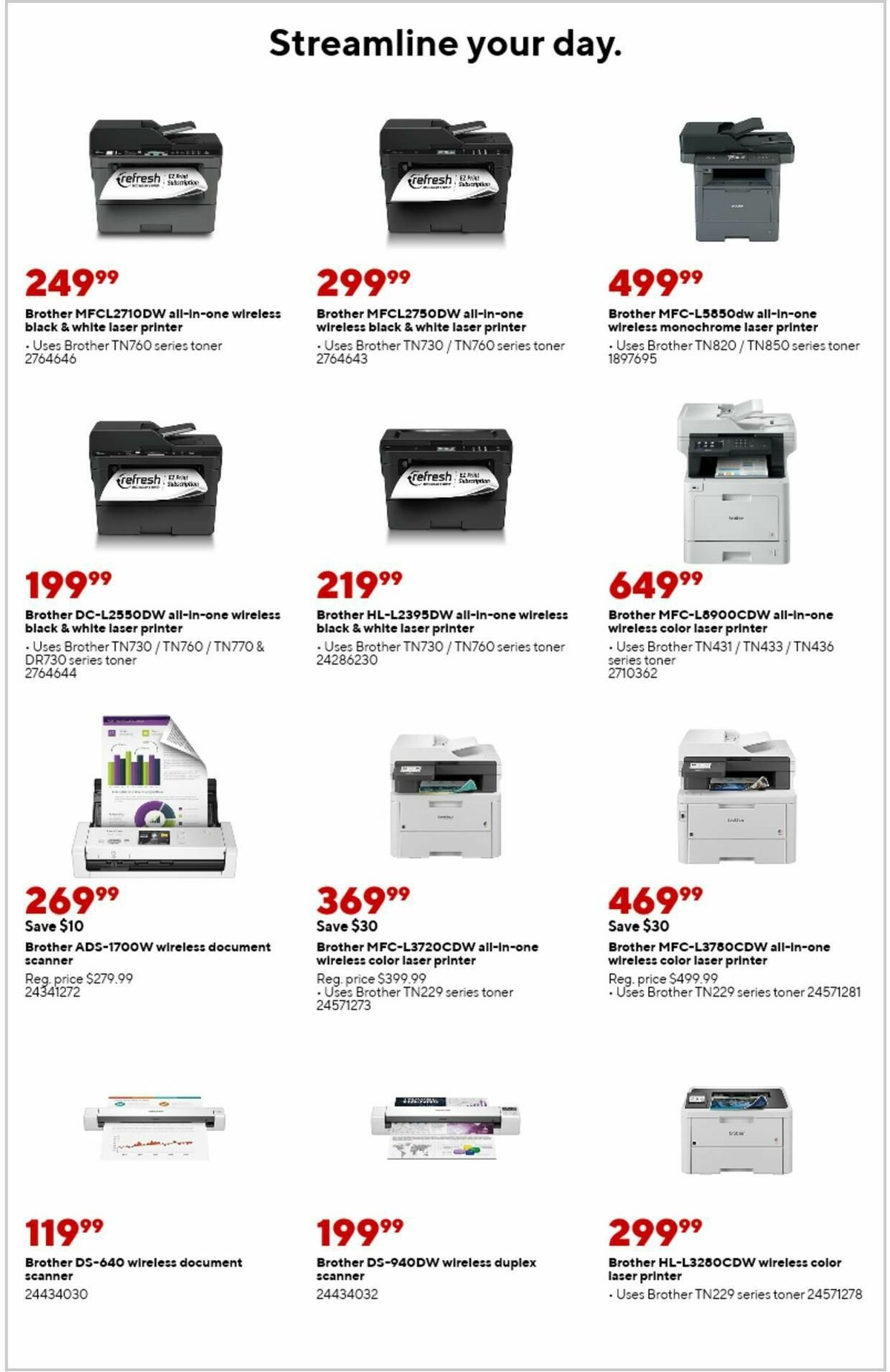 Staples Weekly Ad from February 11