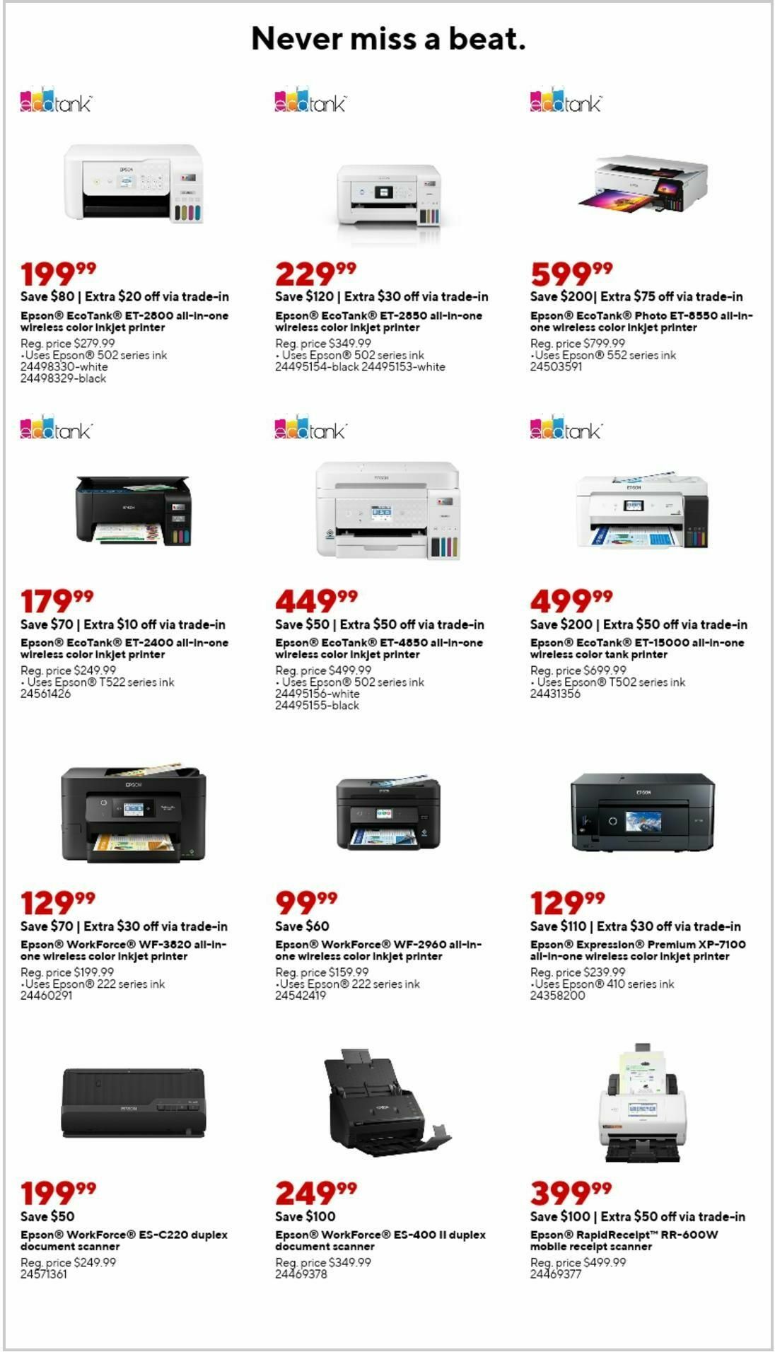 Staples Weekly Ad from February 18