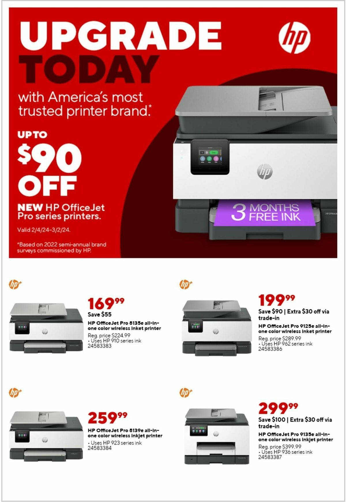 Staples Weekly Ad from February 18