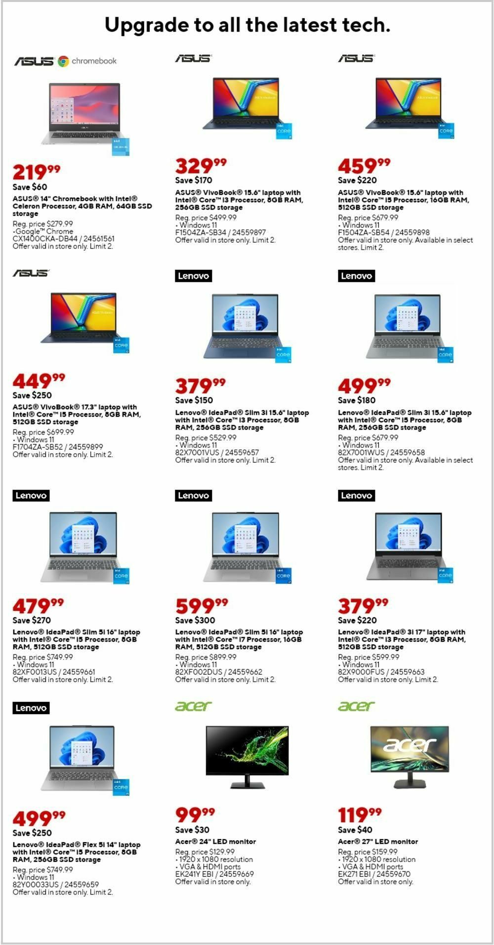 Staples Weekly Ad from February 18