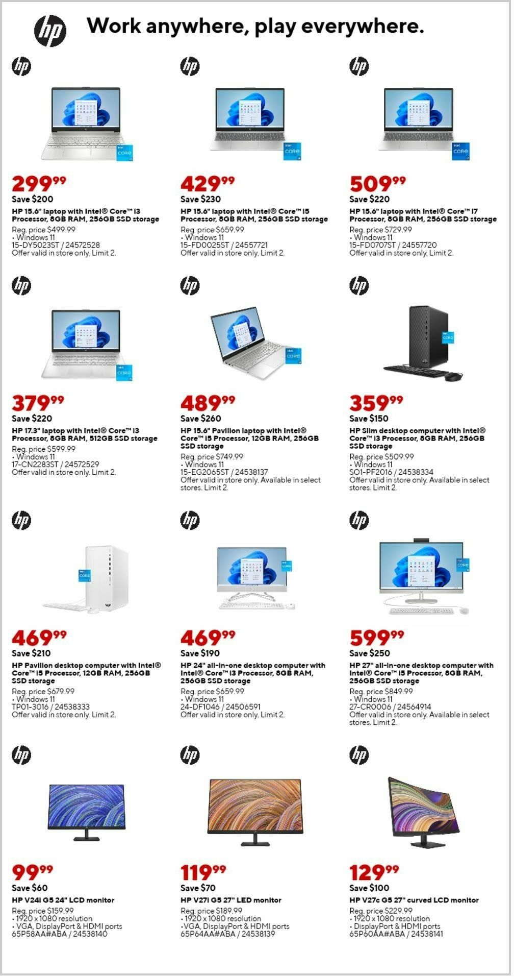 Staples Weekly Ad from February 18