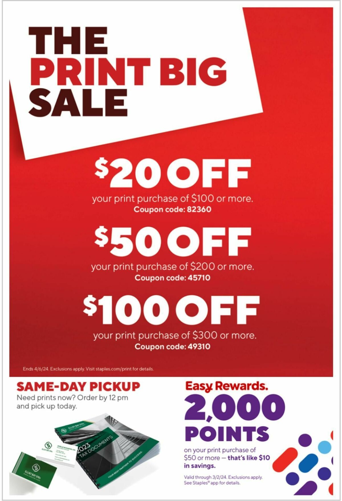 Staples Weekly Ad from February 18