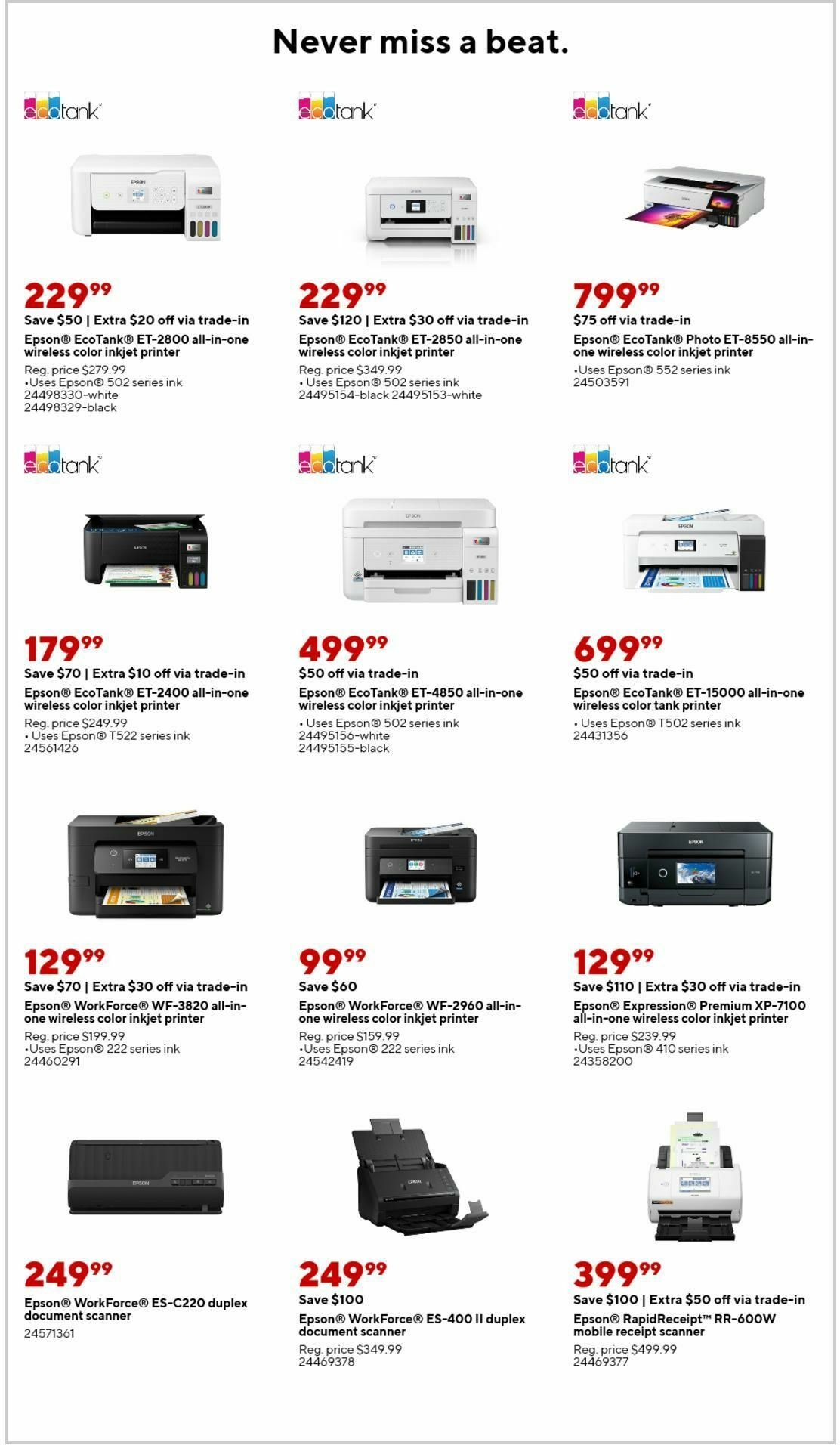 Staples Weekly Ad from February 25