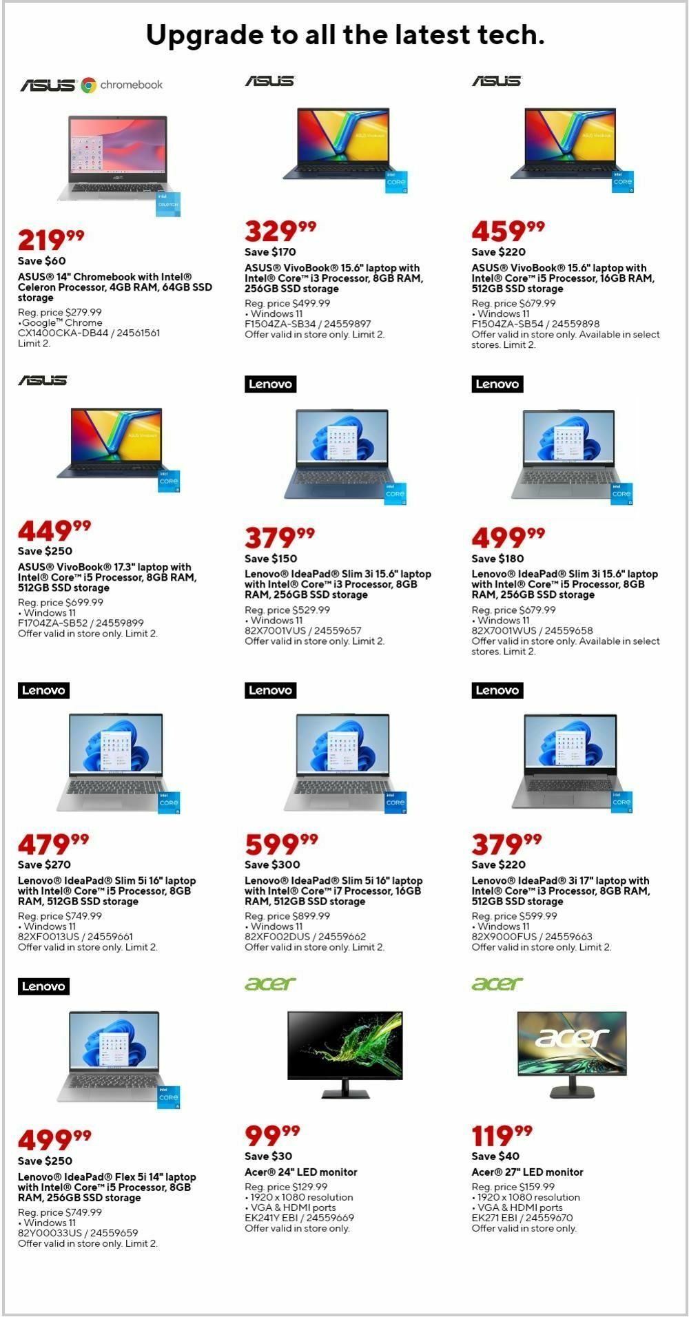 Staples Weekly Ad from February 25