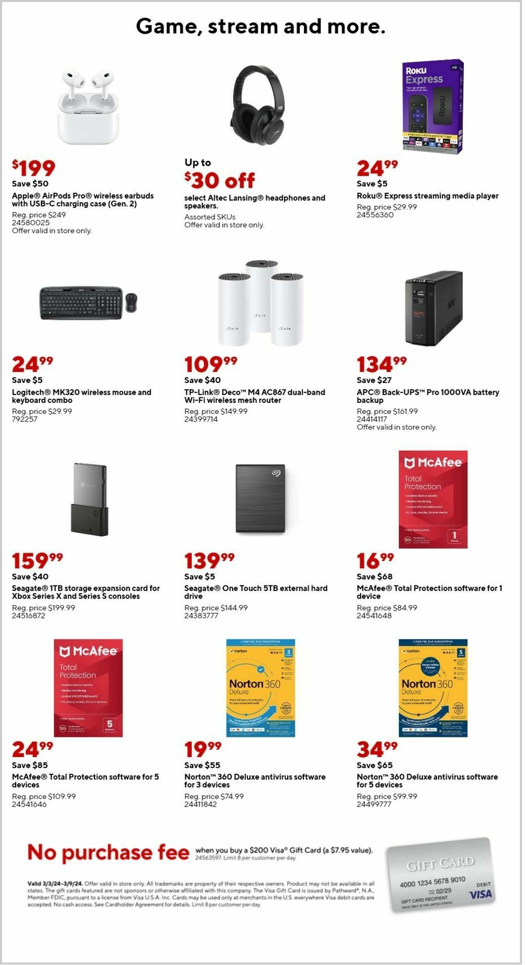 Staples Weekly Ad from March 3