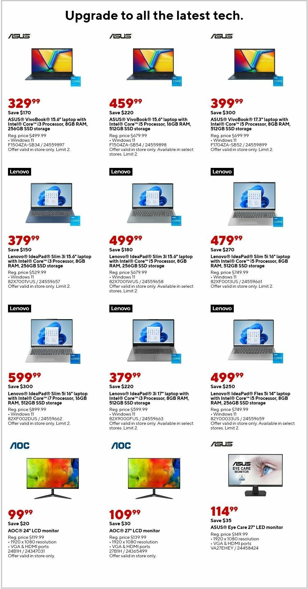 Staples Weekly Ad from March 3