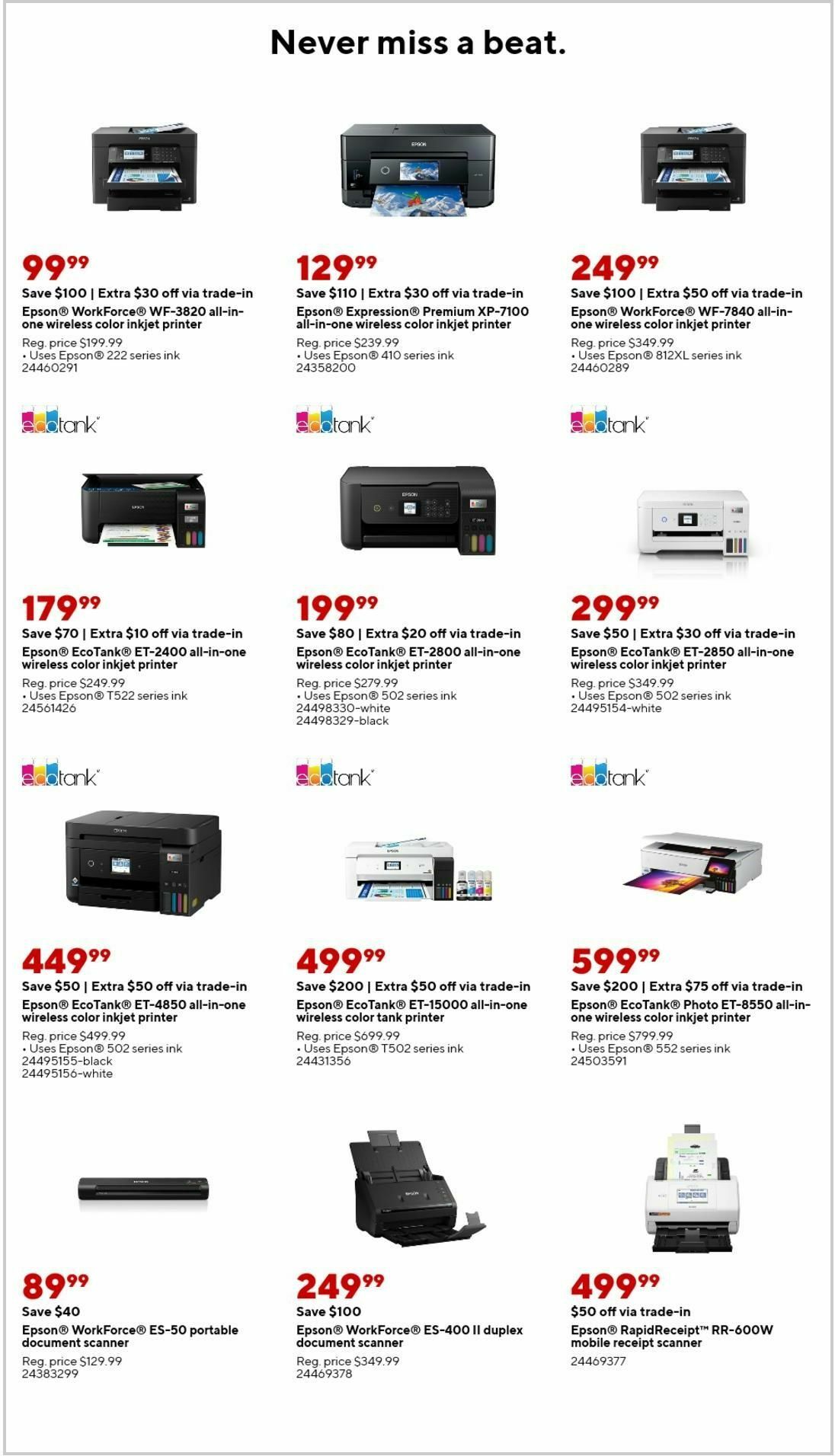 Staples Weekly Ad from March 24