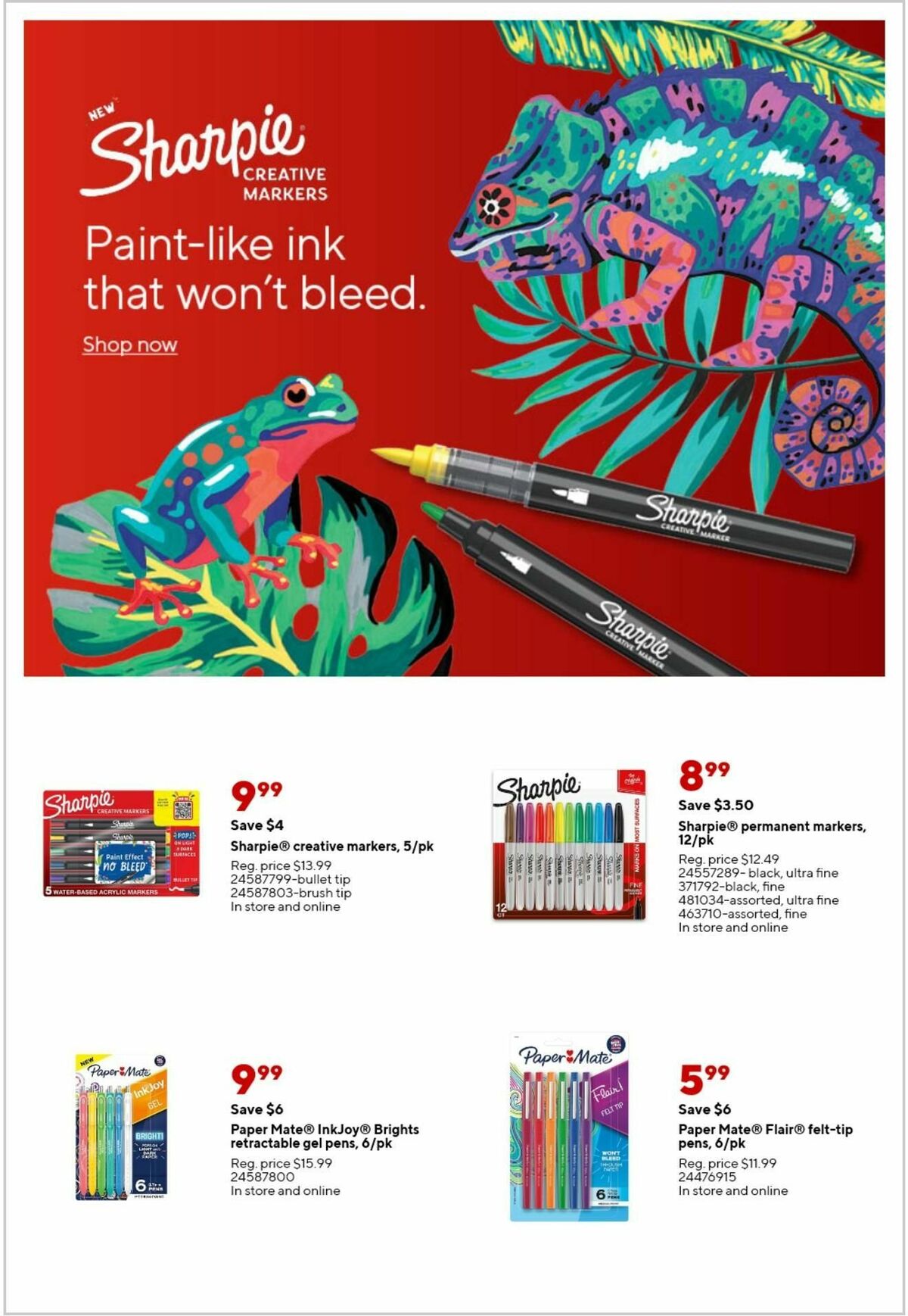 Staples Weekly Ad from March 31