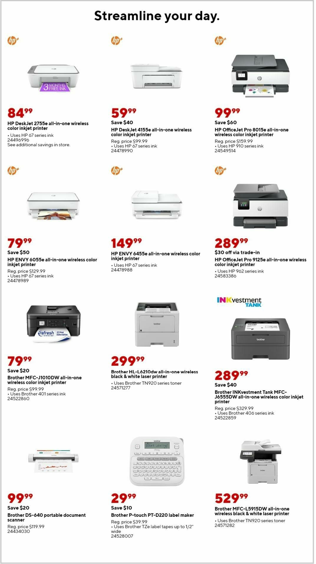 Staples Weekly Ad from April 7