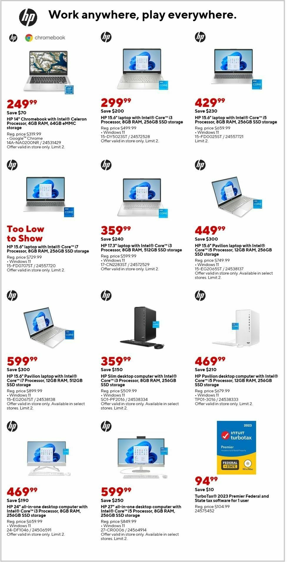 Staples Weekly Ad from April 7