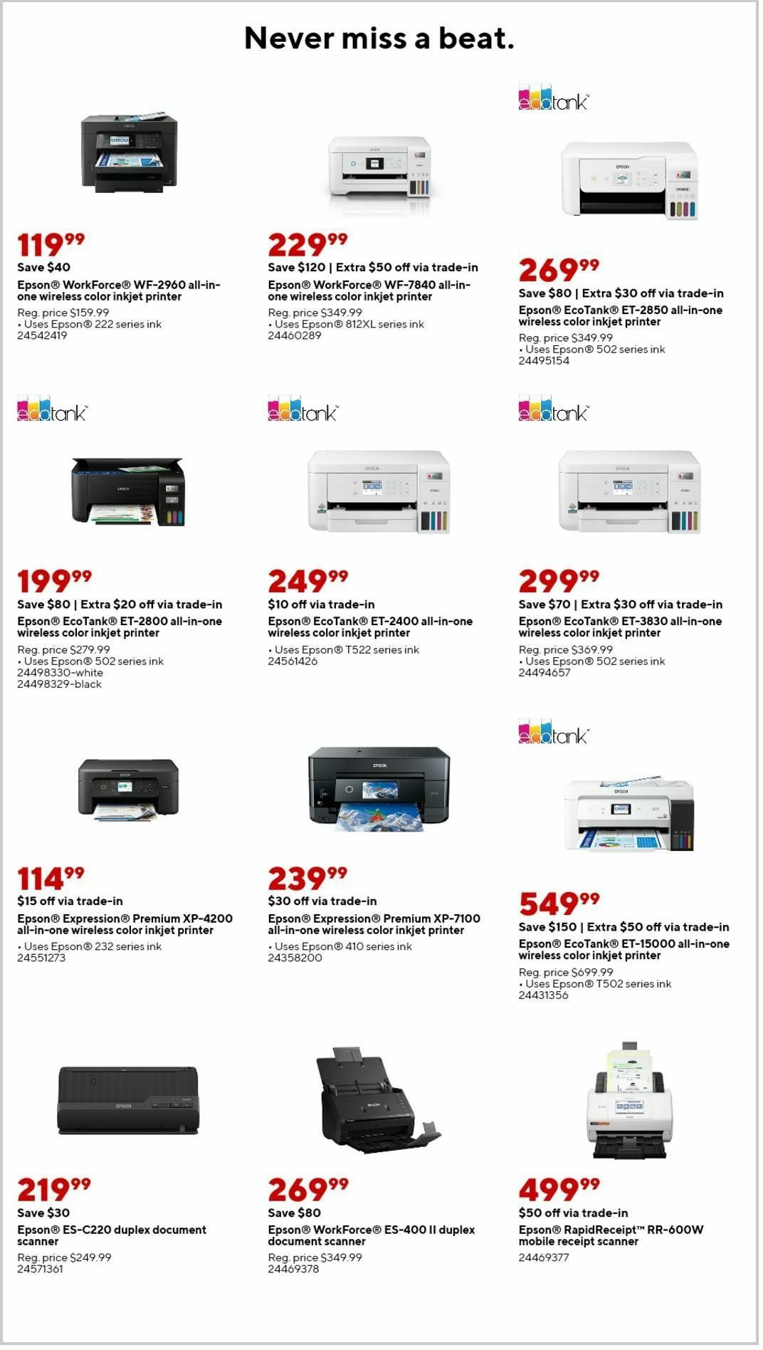 Staples Weekly Ad from April 14