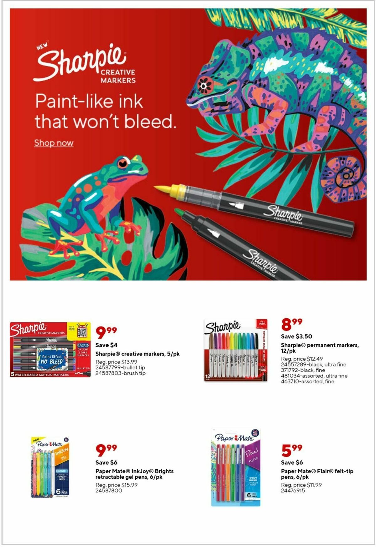 Staples Weekly Ad from April 14