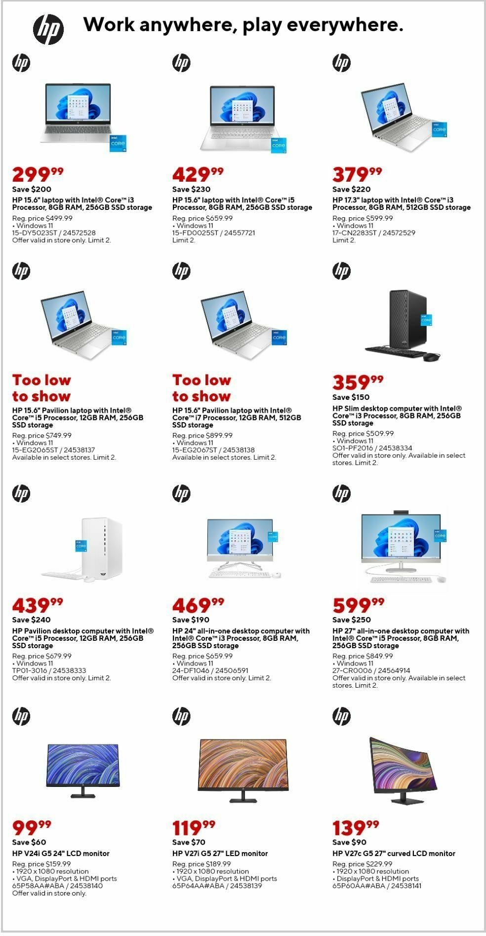 Staples Weekly Ad from April 14