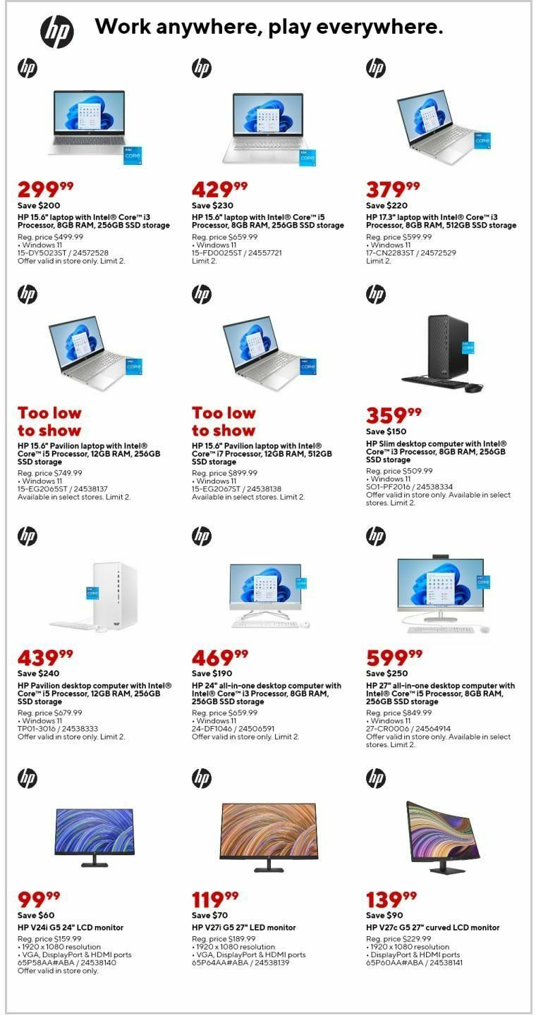 Staples Weekly Ad from April 21