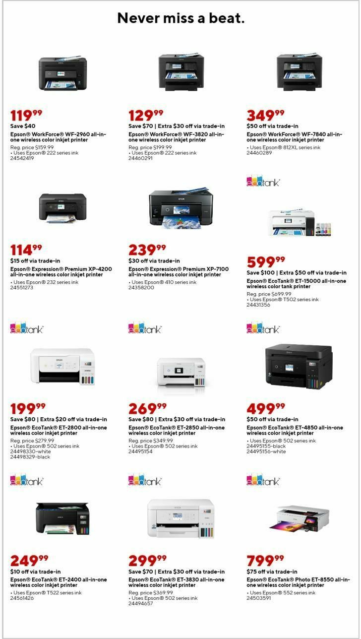 Staples Weekly Ad from April 28