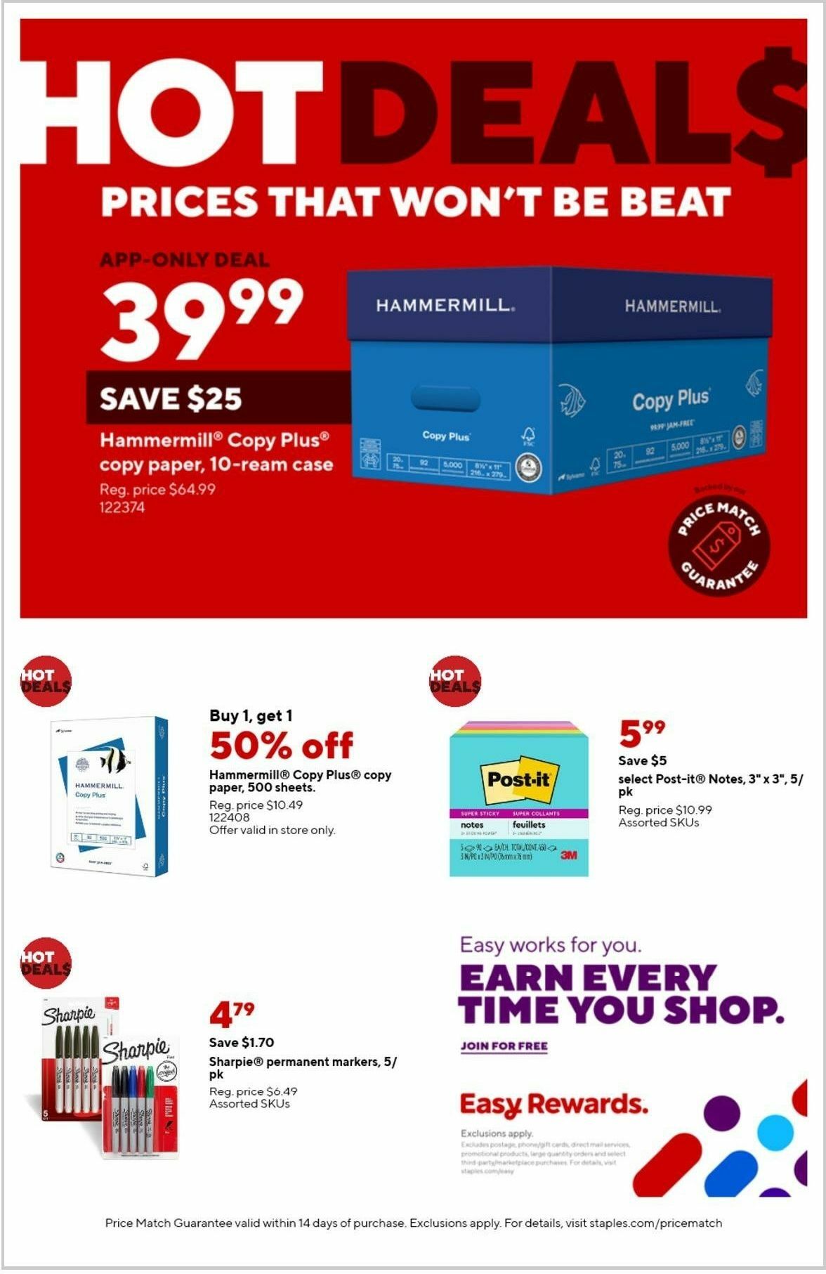 Staples Weekly Ad from May 5