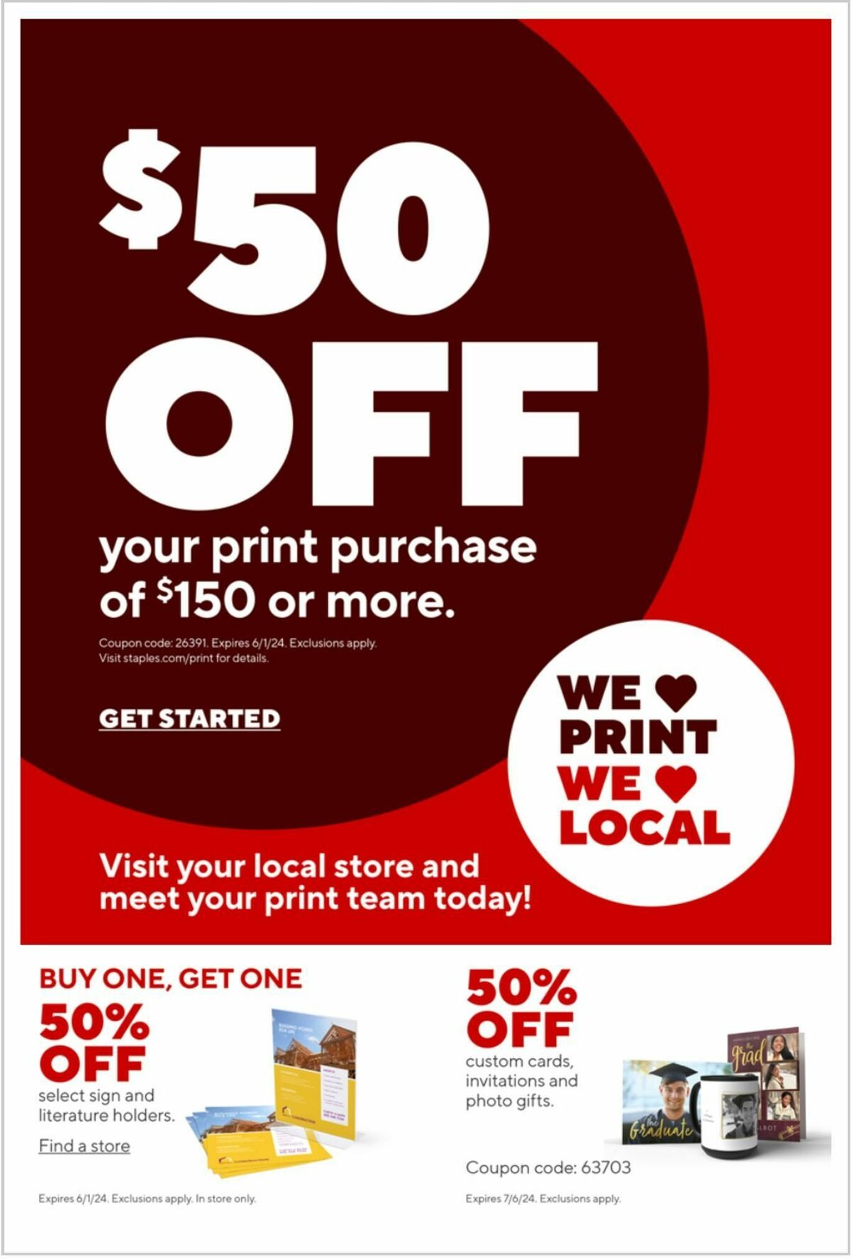 Staples Weekly Ad from May 5