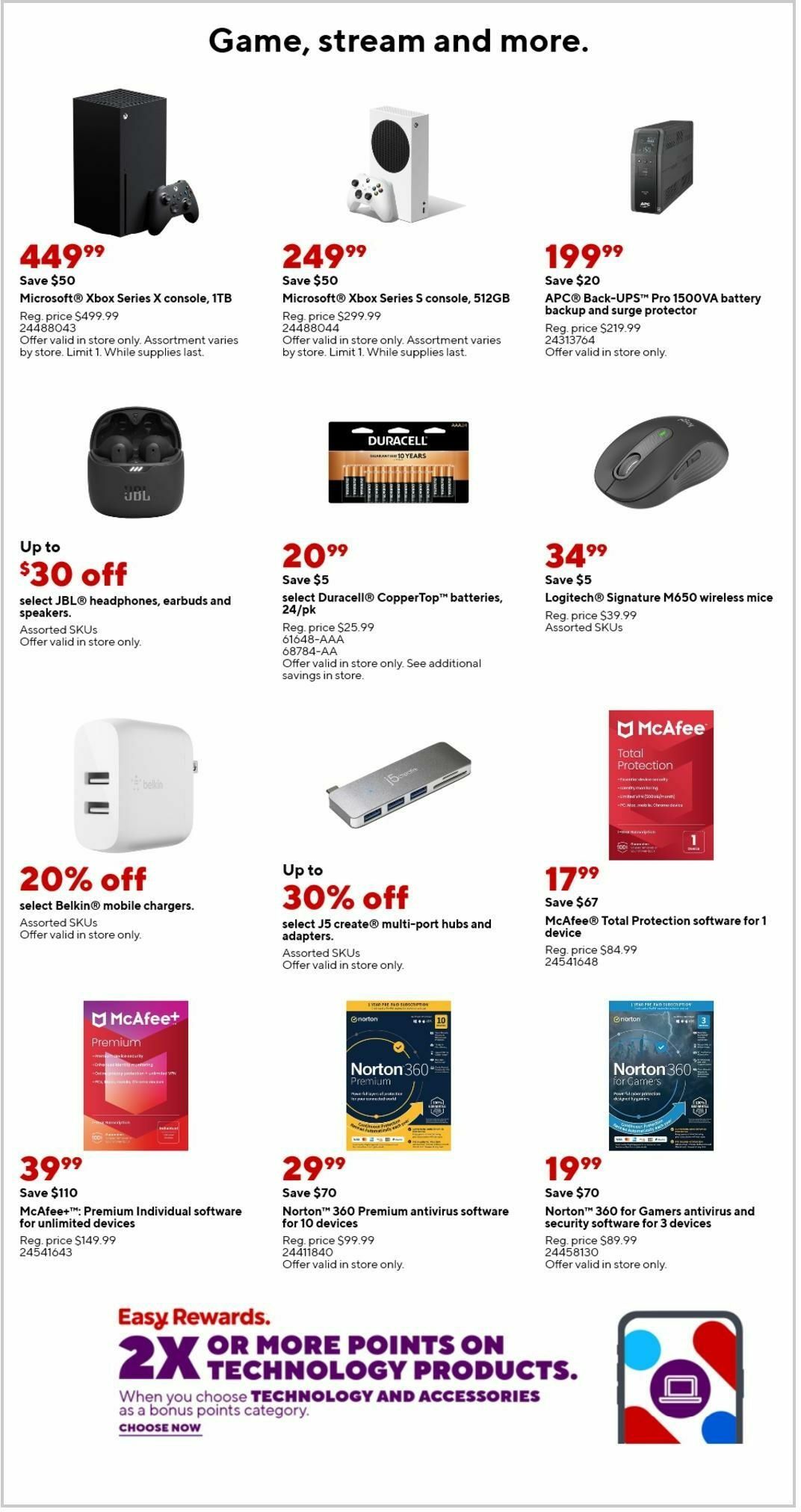 Staples Weekly Ad from May 5