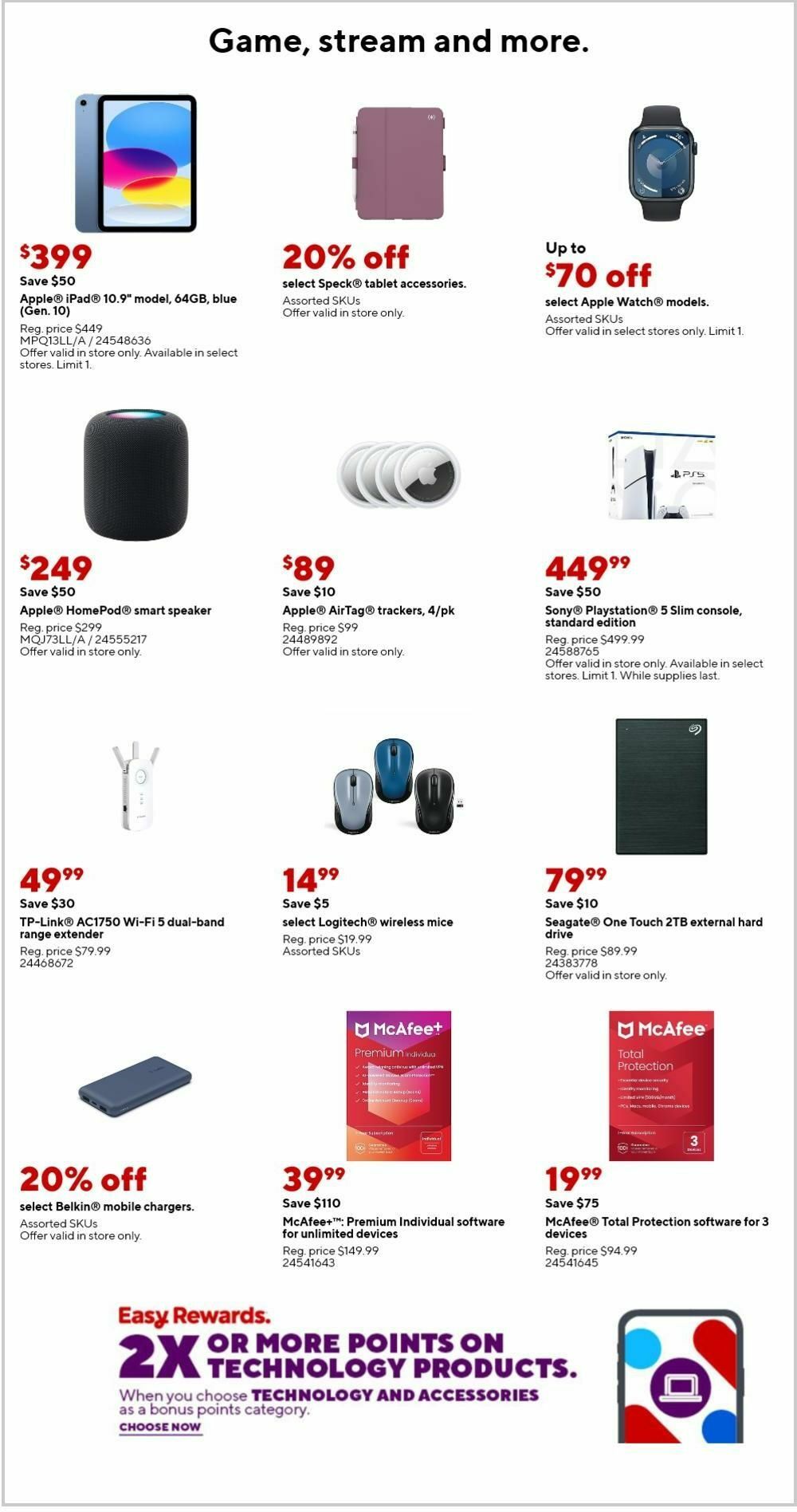 Staples Weekly Ad from May 12