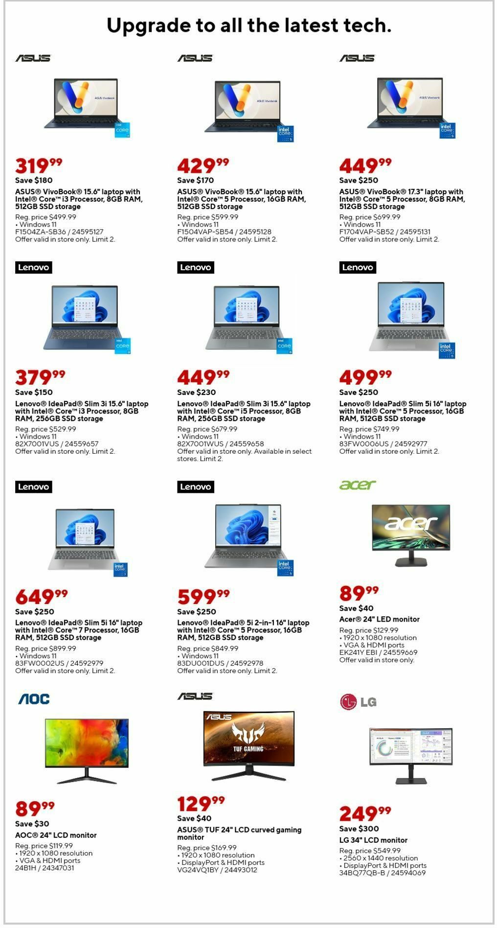 Staples Weekly Ad from May 12