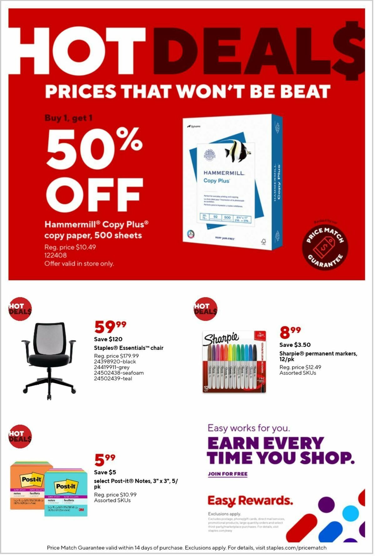 Staples Weekly Ad from May 19