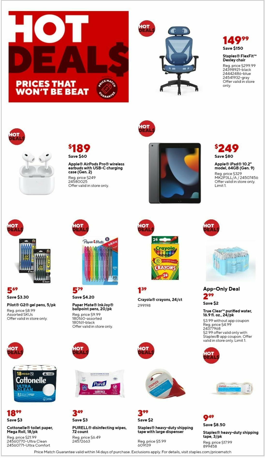 Staples Weekly Ad from May 19