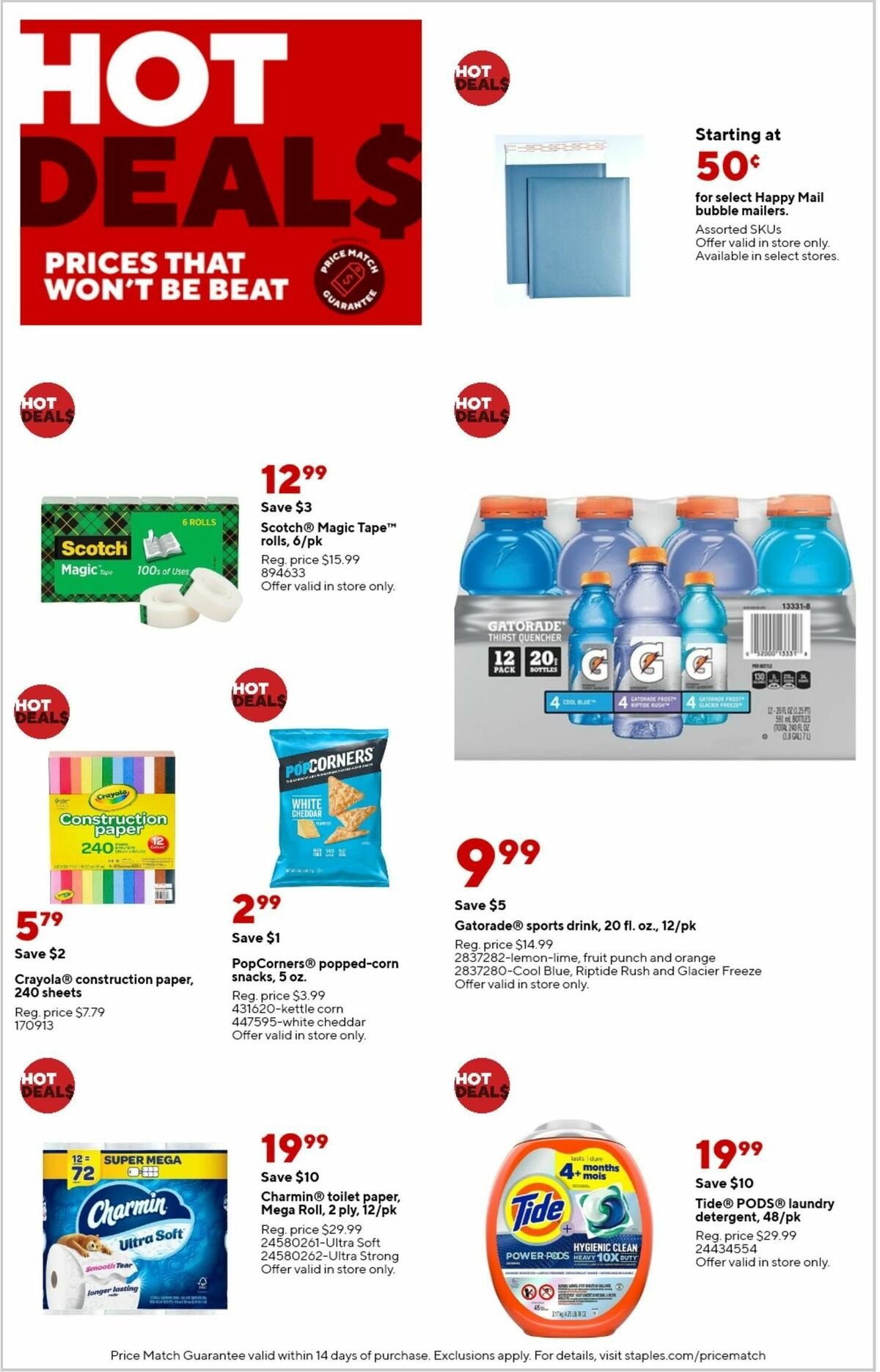 Staples Weekly Ad from May 26