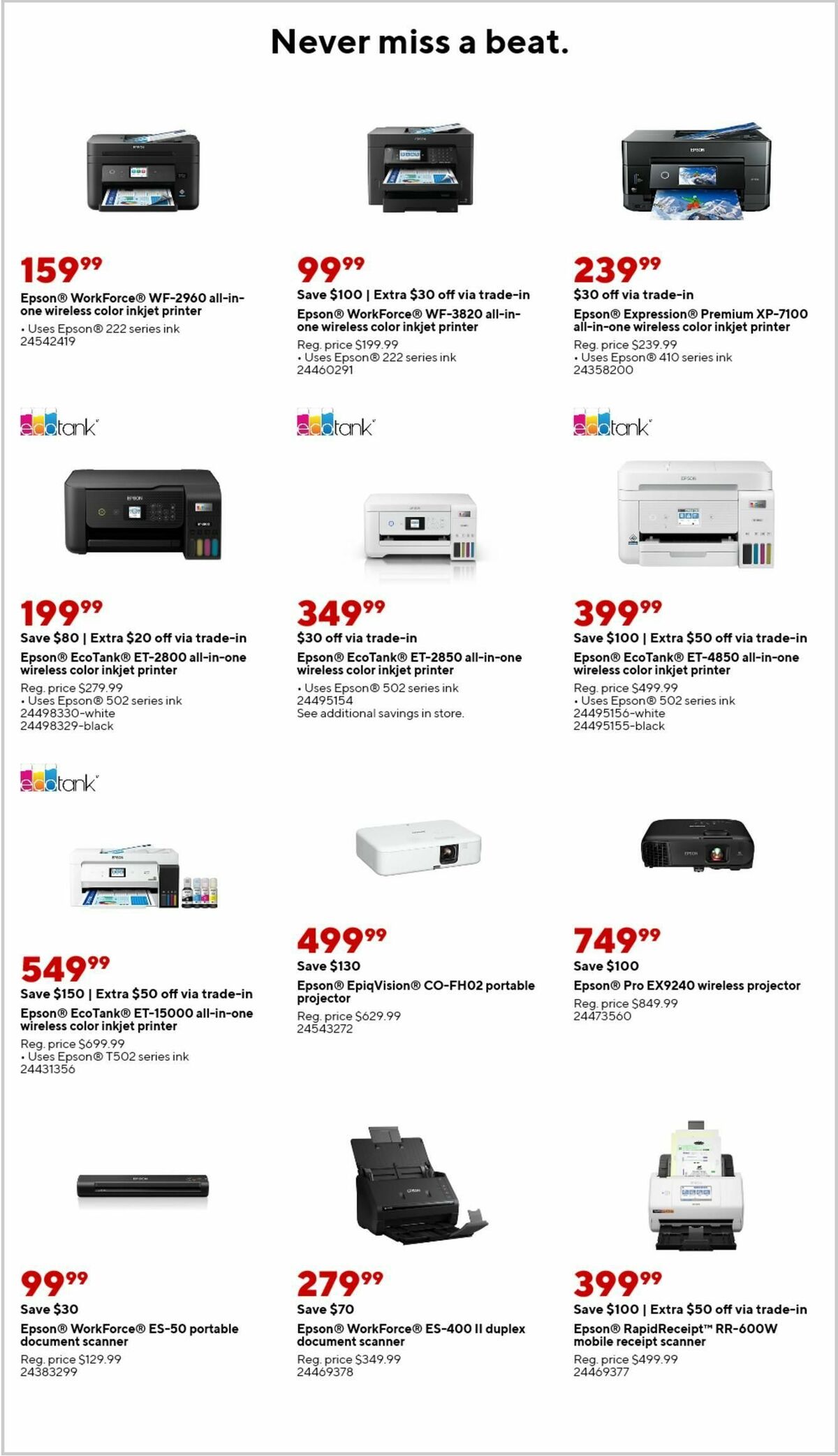 Staples Weekly Ad from May 26