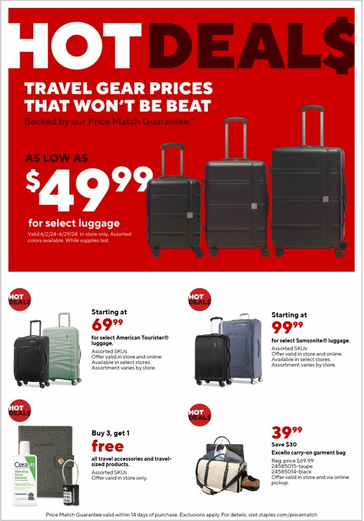 Staples Weekly Ad from June 2