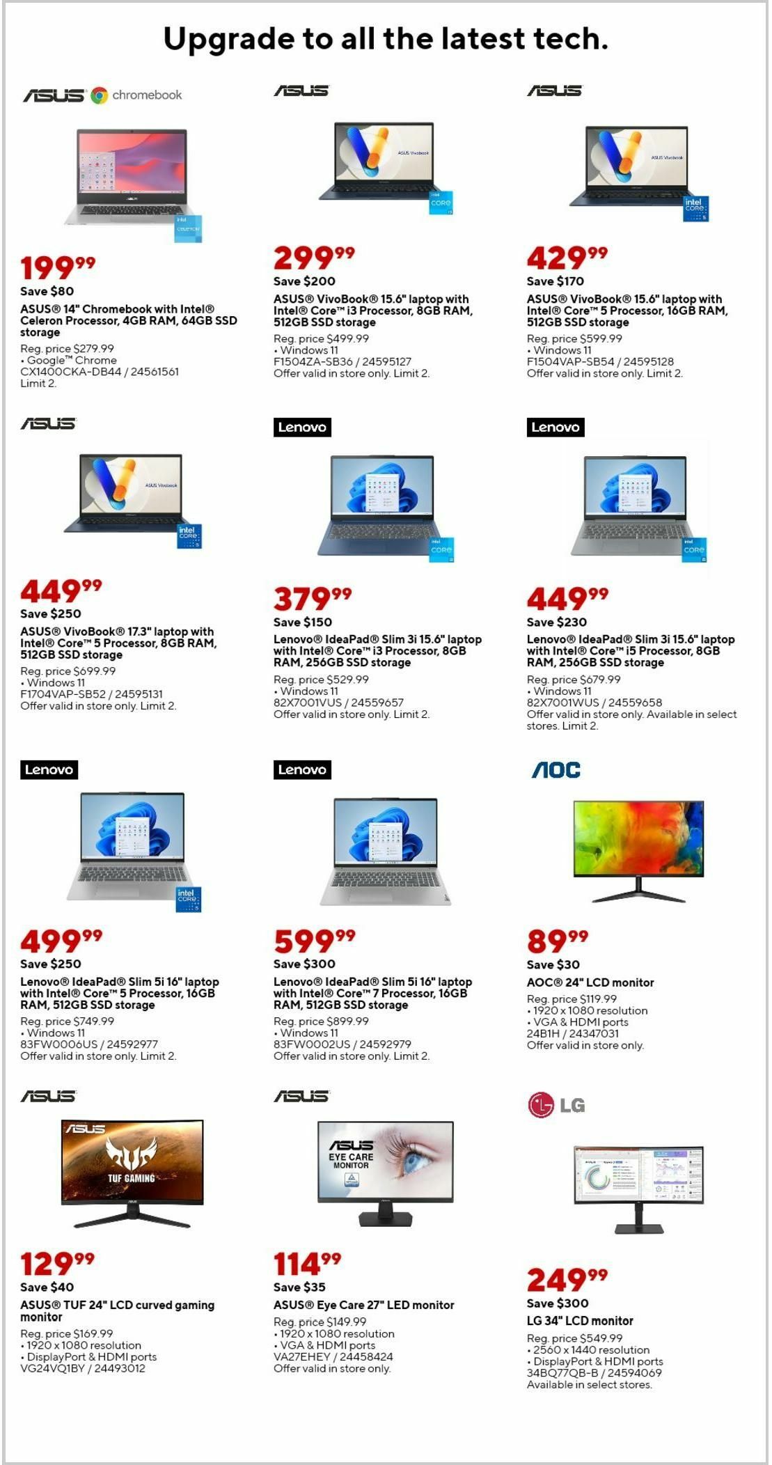 Staples Weekly Ad from June 2