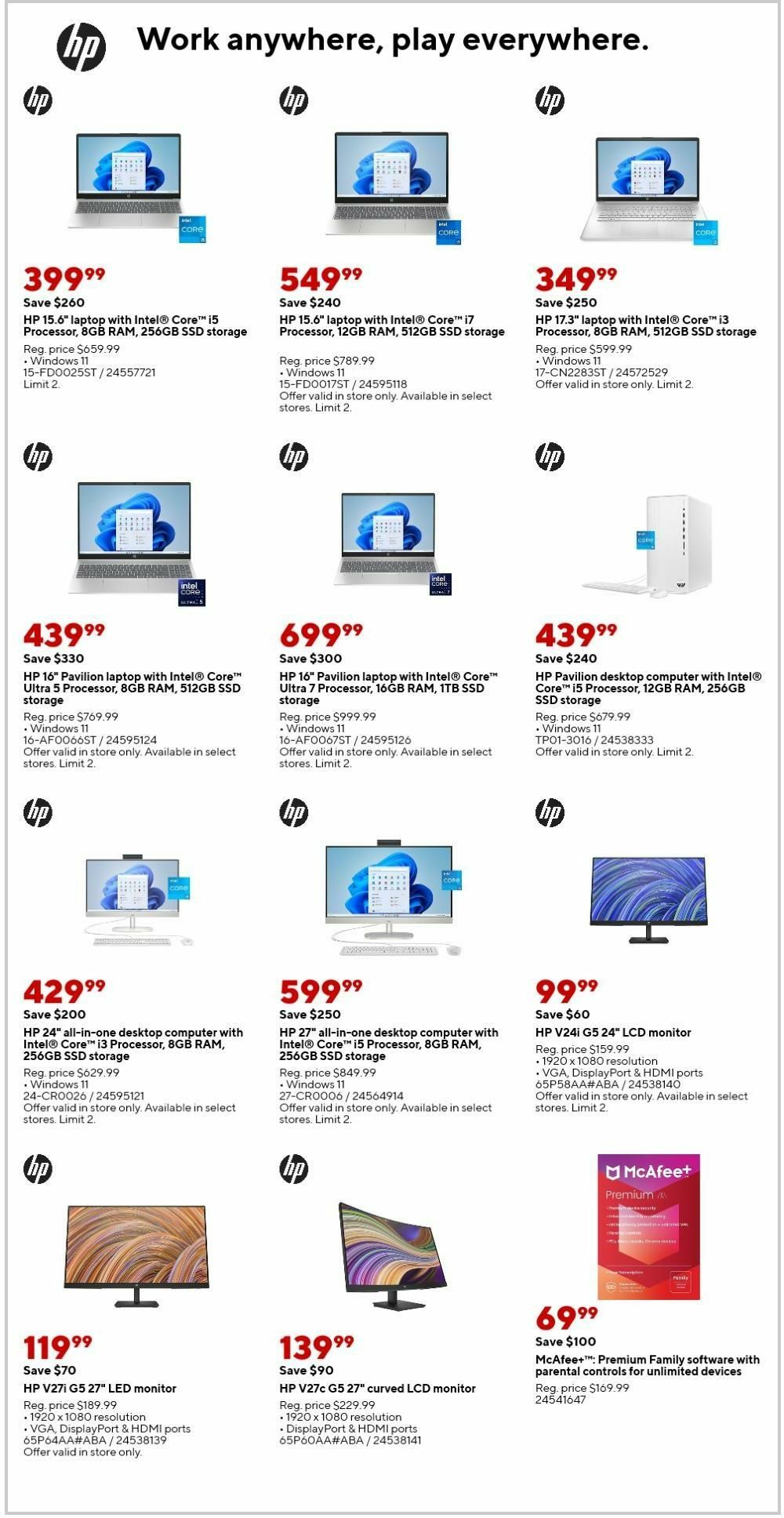 Staples Weekly Ad from June 9