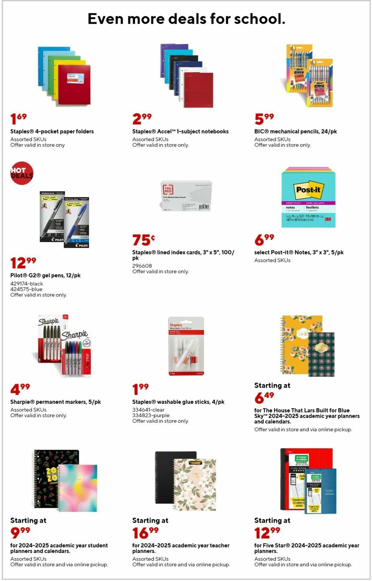 Staples Weekly Ad from June 9