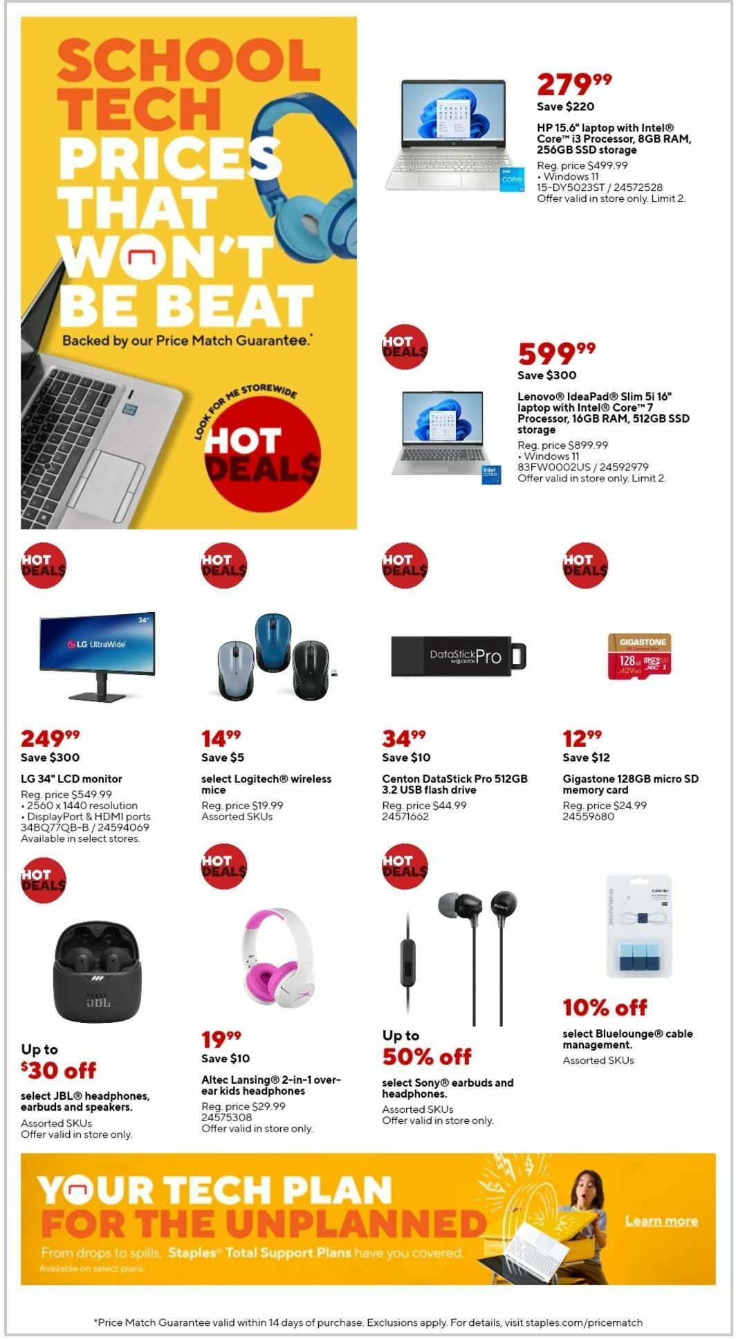 Staples Weekly Ad from June 9