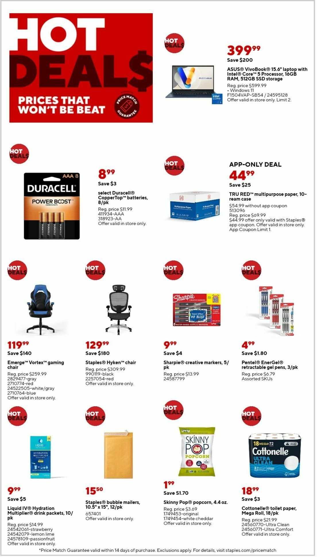 Staples Weekly Ad from June 16