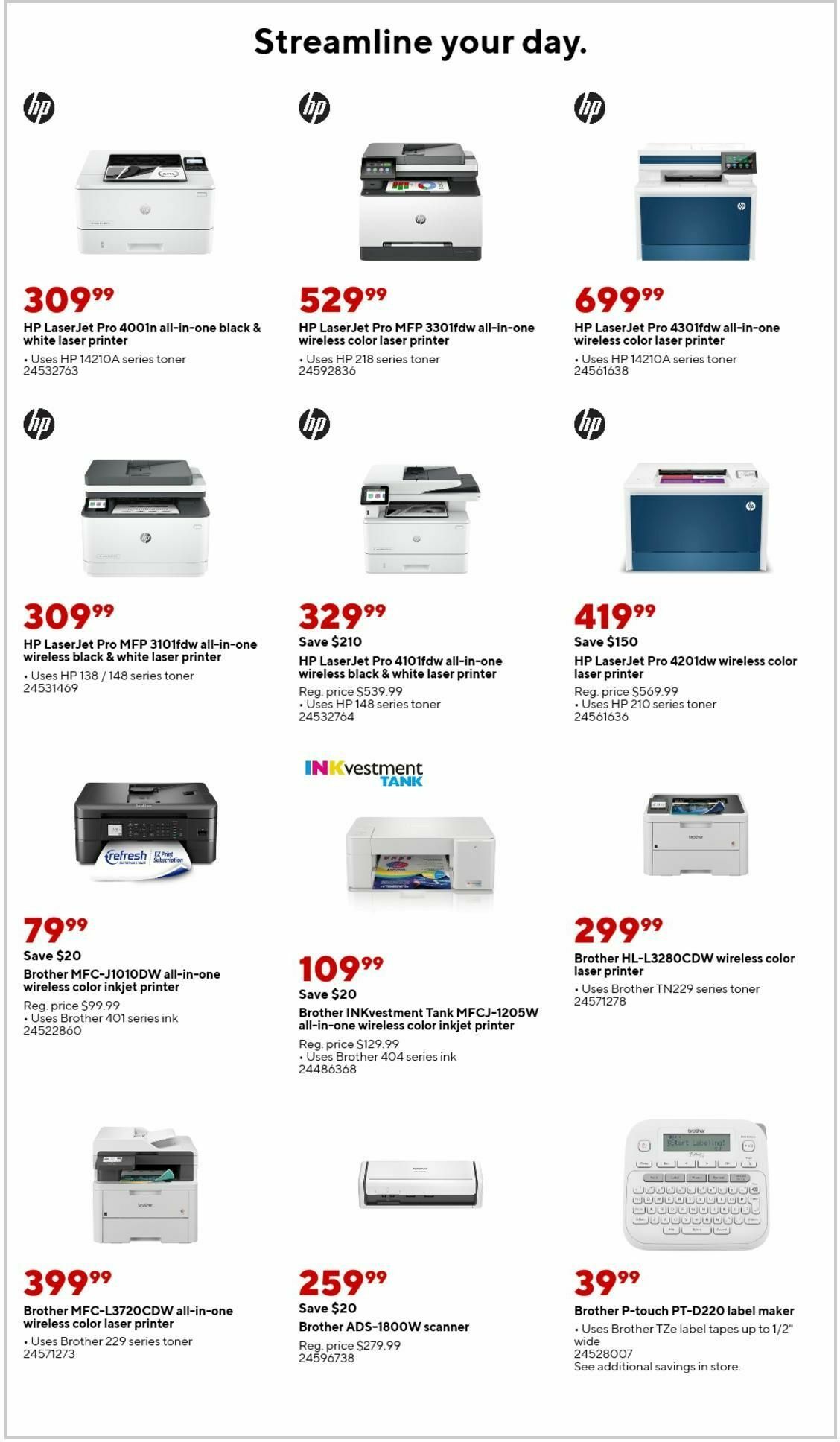 Staples Weekly Ad from June 23