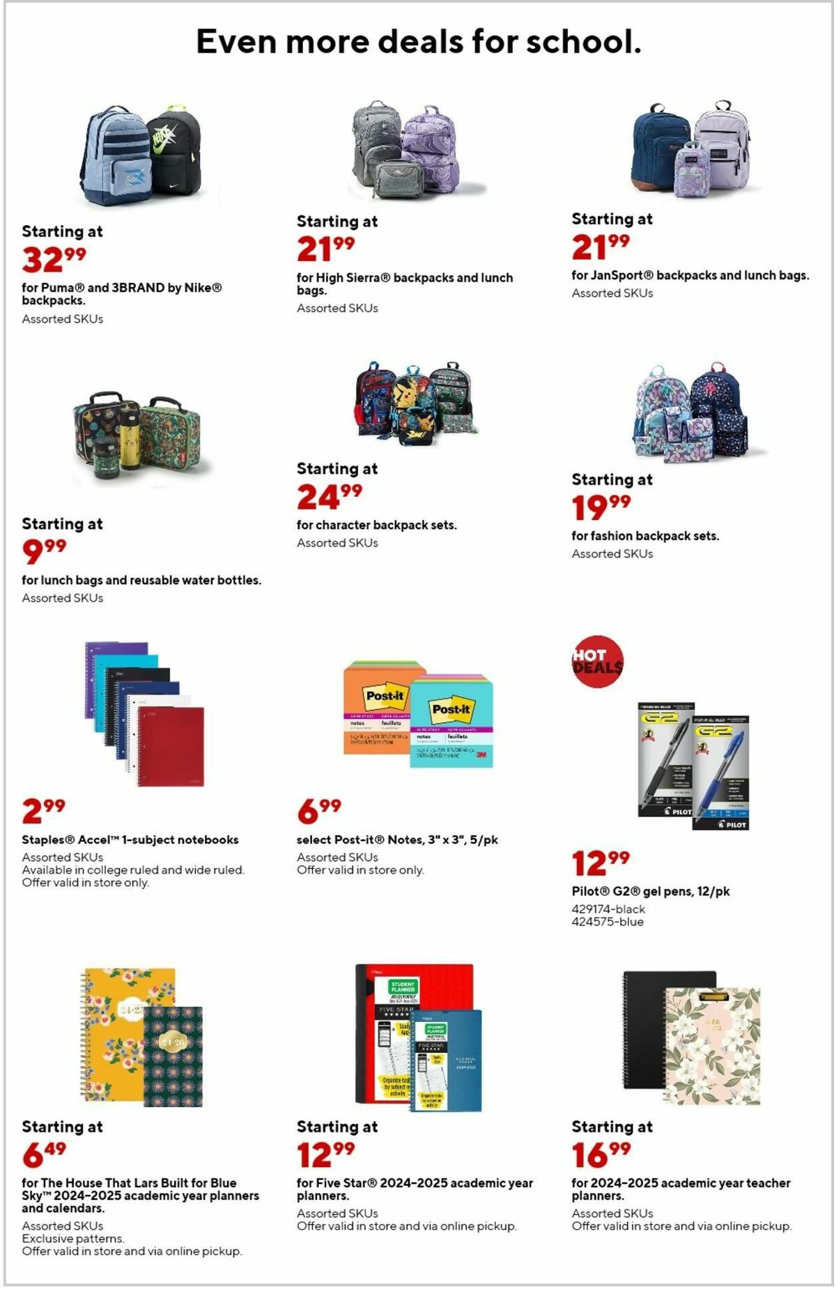 Staples Weekly Ad from June 23