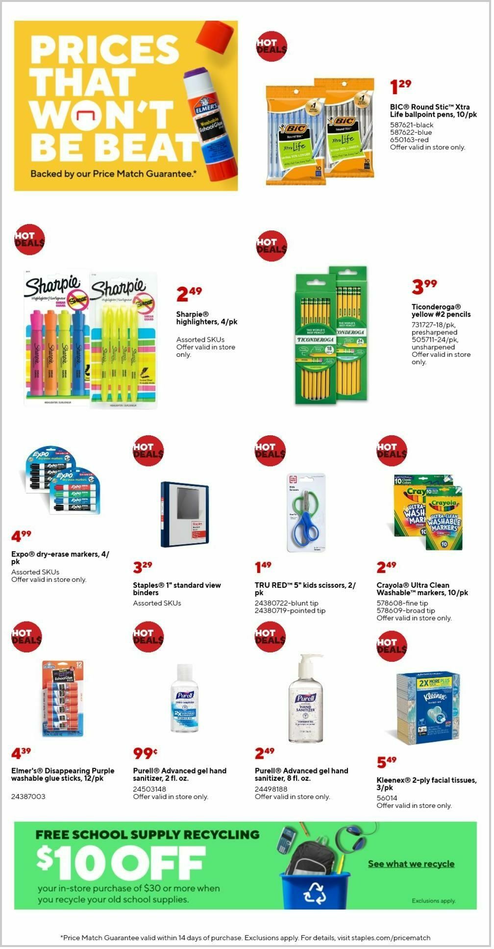 Staples Weekly Ad from June 23