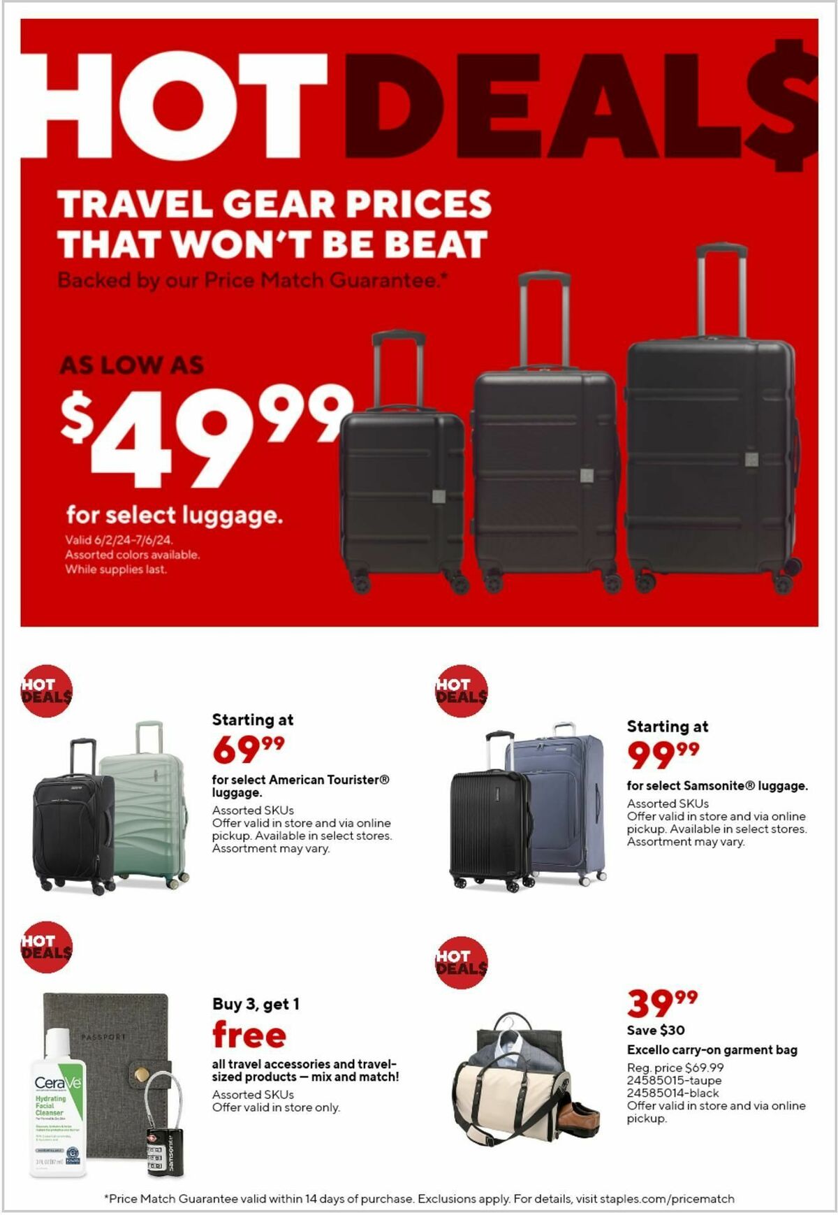 Staples Weekly Ad from June 23