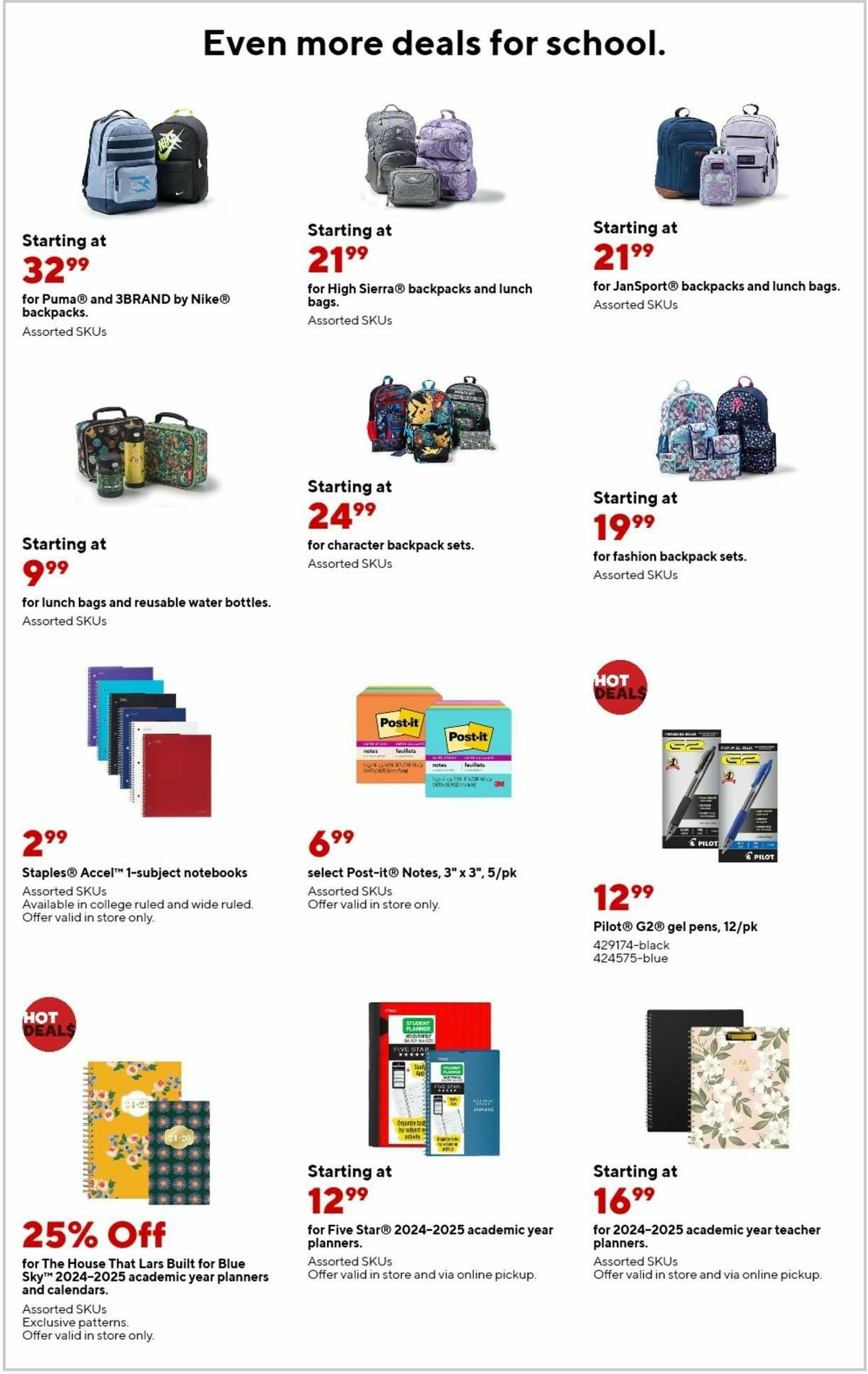 Staples Weekly Ad from June 30