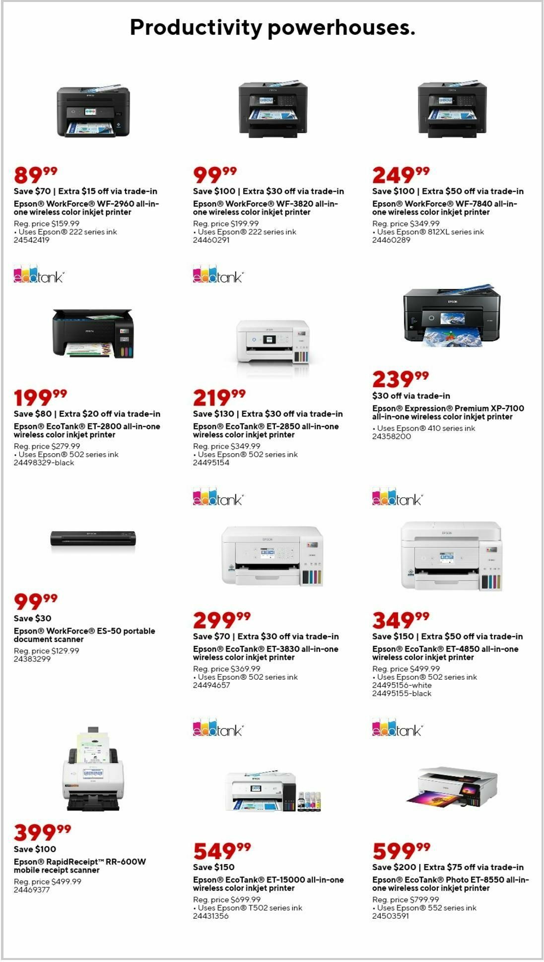 Staples Weekly Ad from July 7