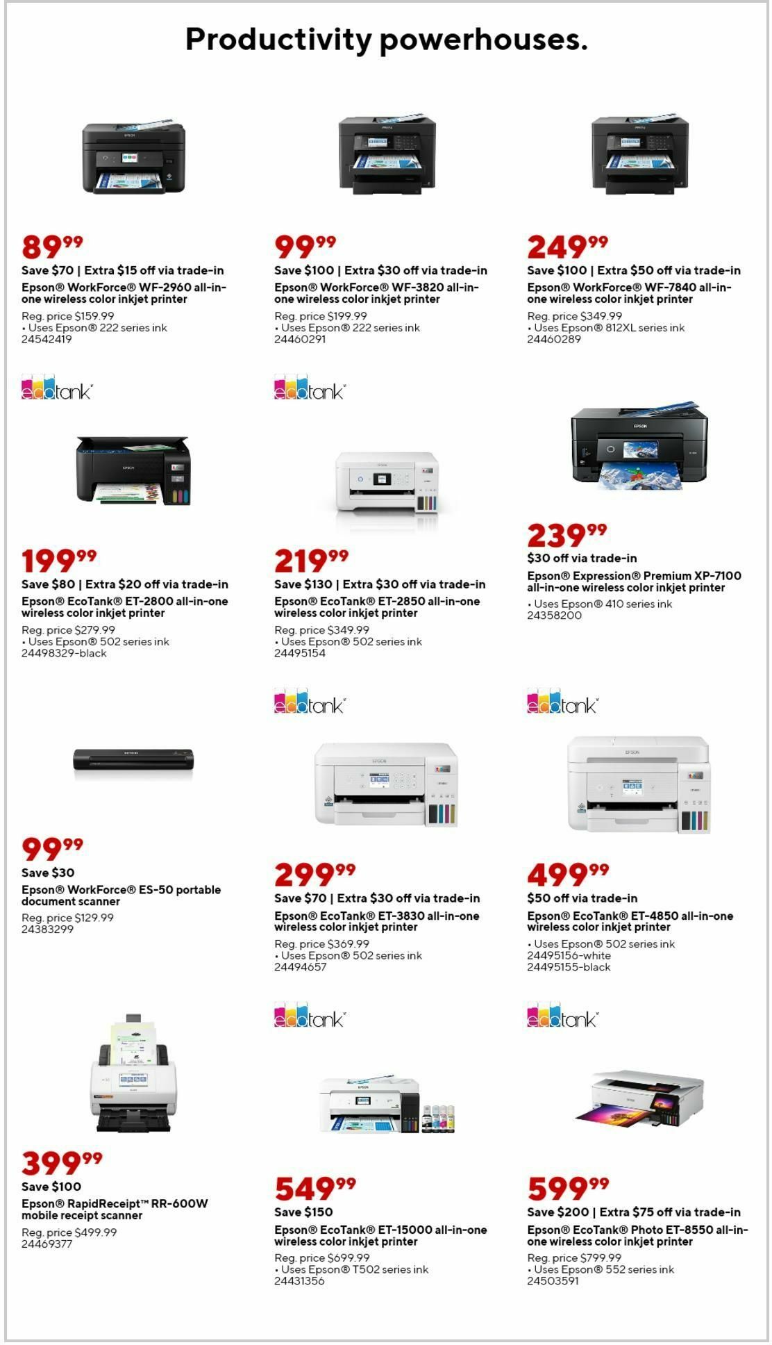 Staples Weekly Ad from July 14