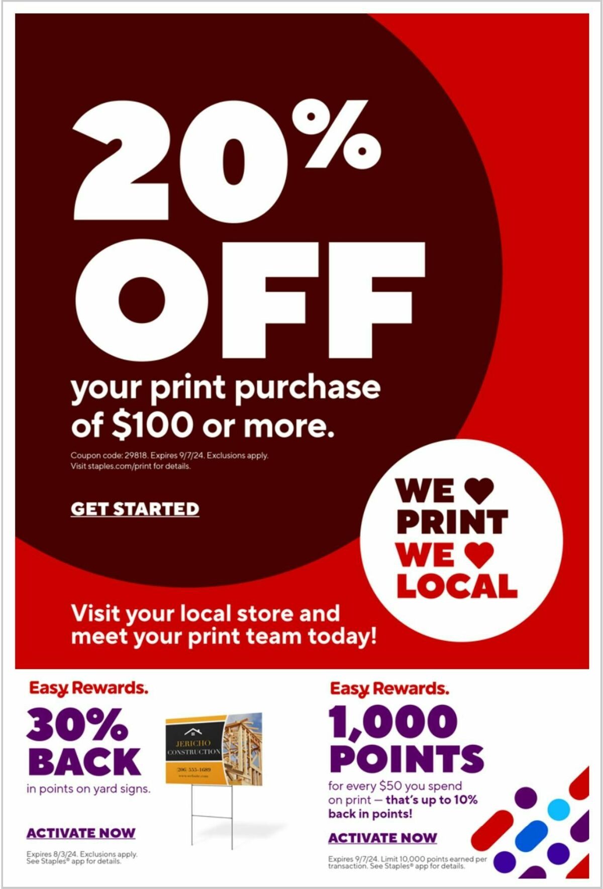 Staples Weekly Ad from July 21