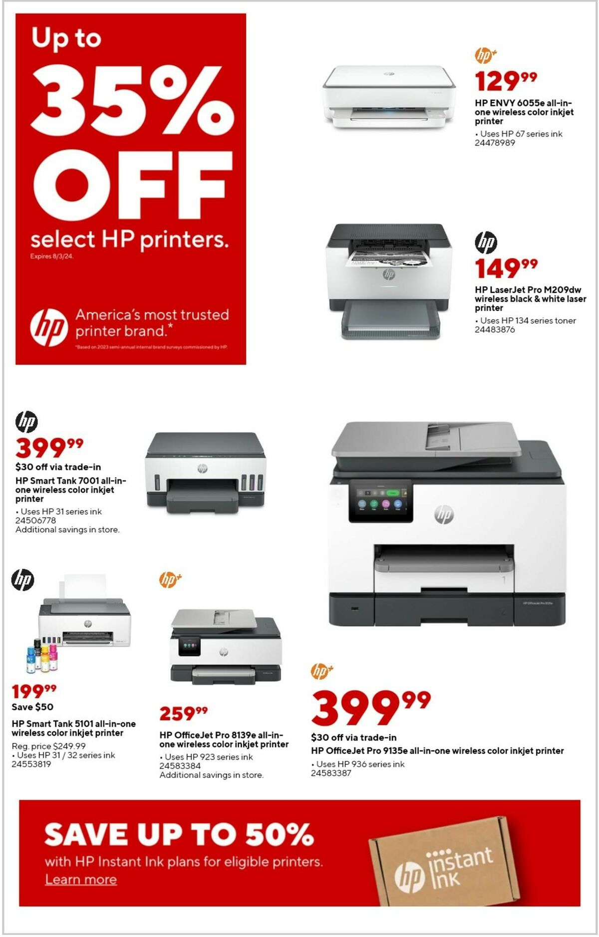 Staples Weekly Ad from July 28