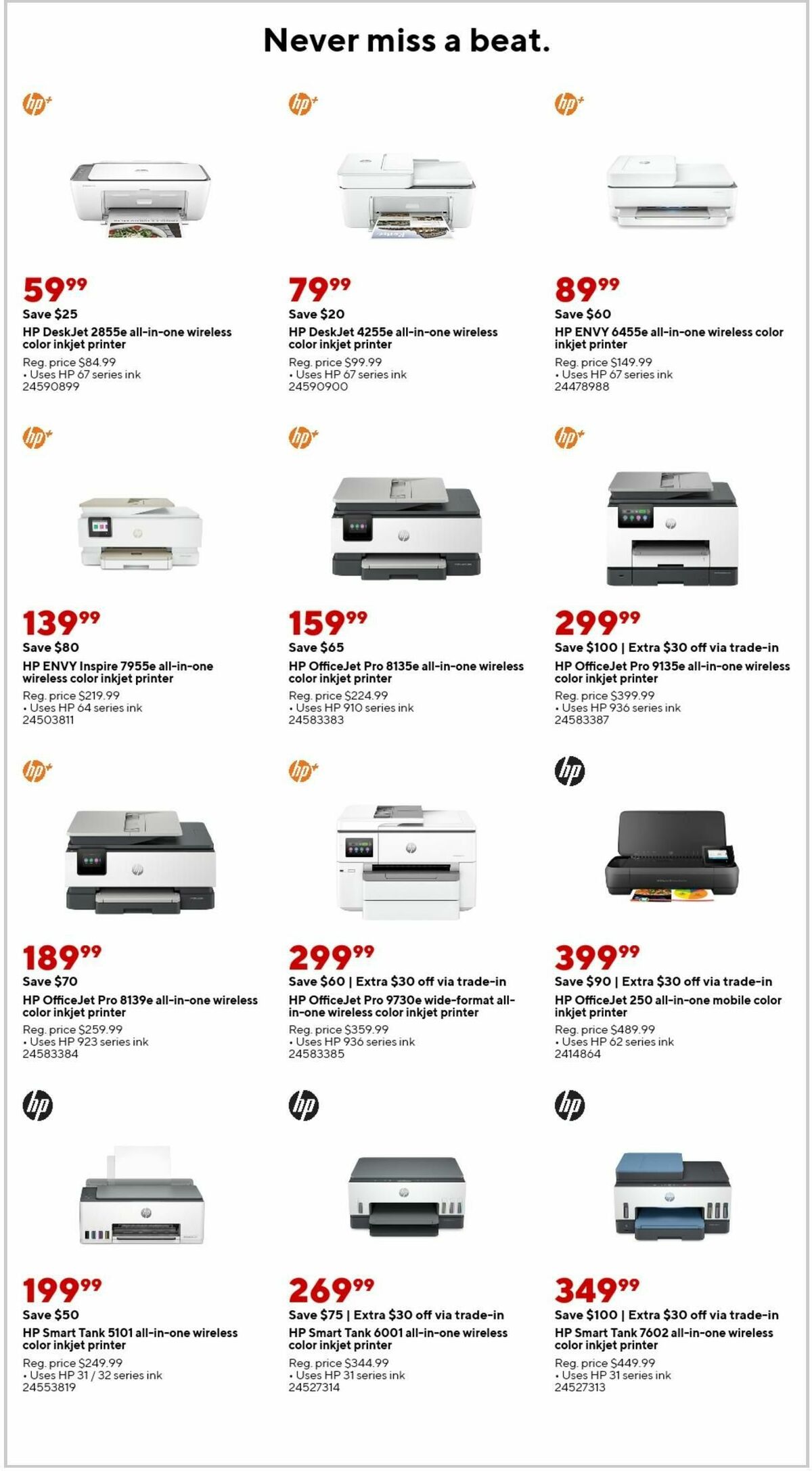 Staples Weekly Ad from August 4