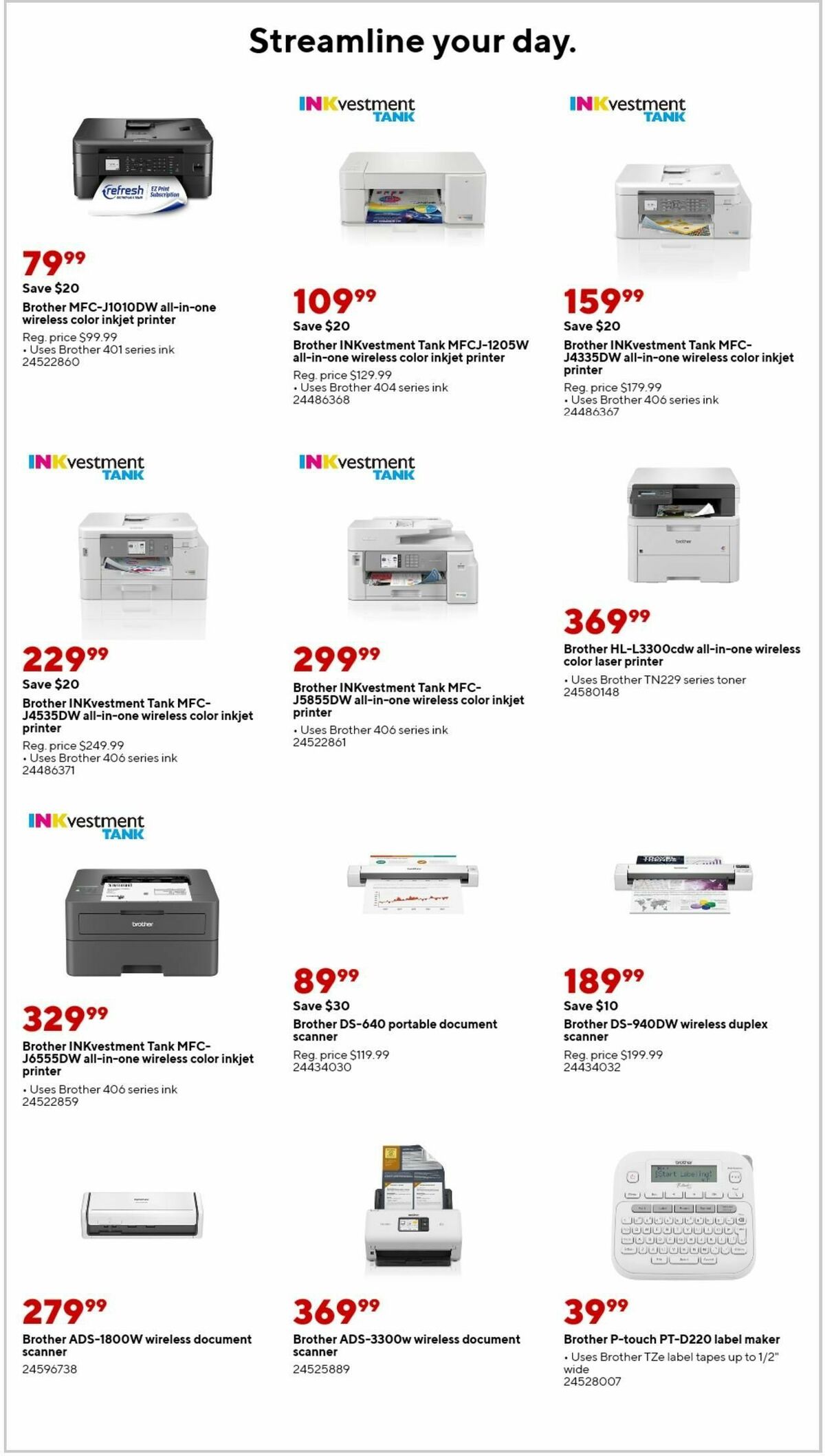 Staples Weekly Ad from August 4