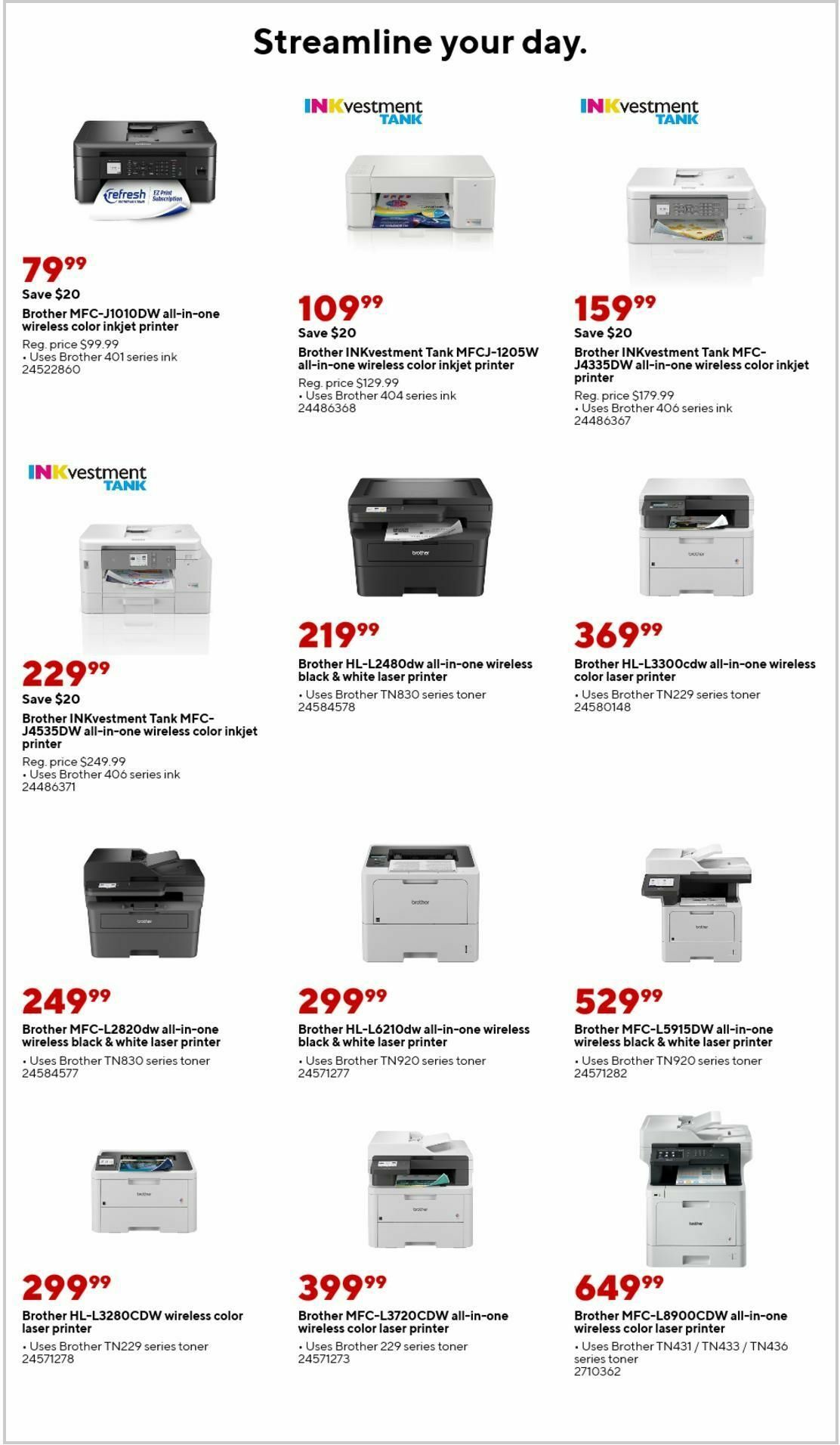 Staples Weekly Ad from August 11