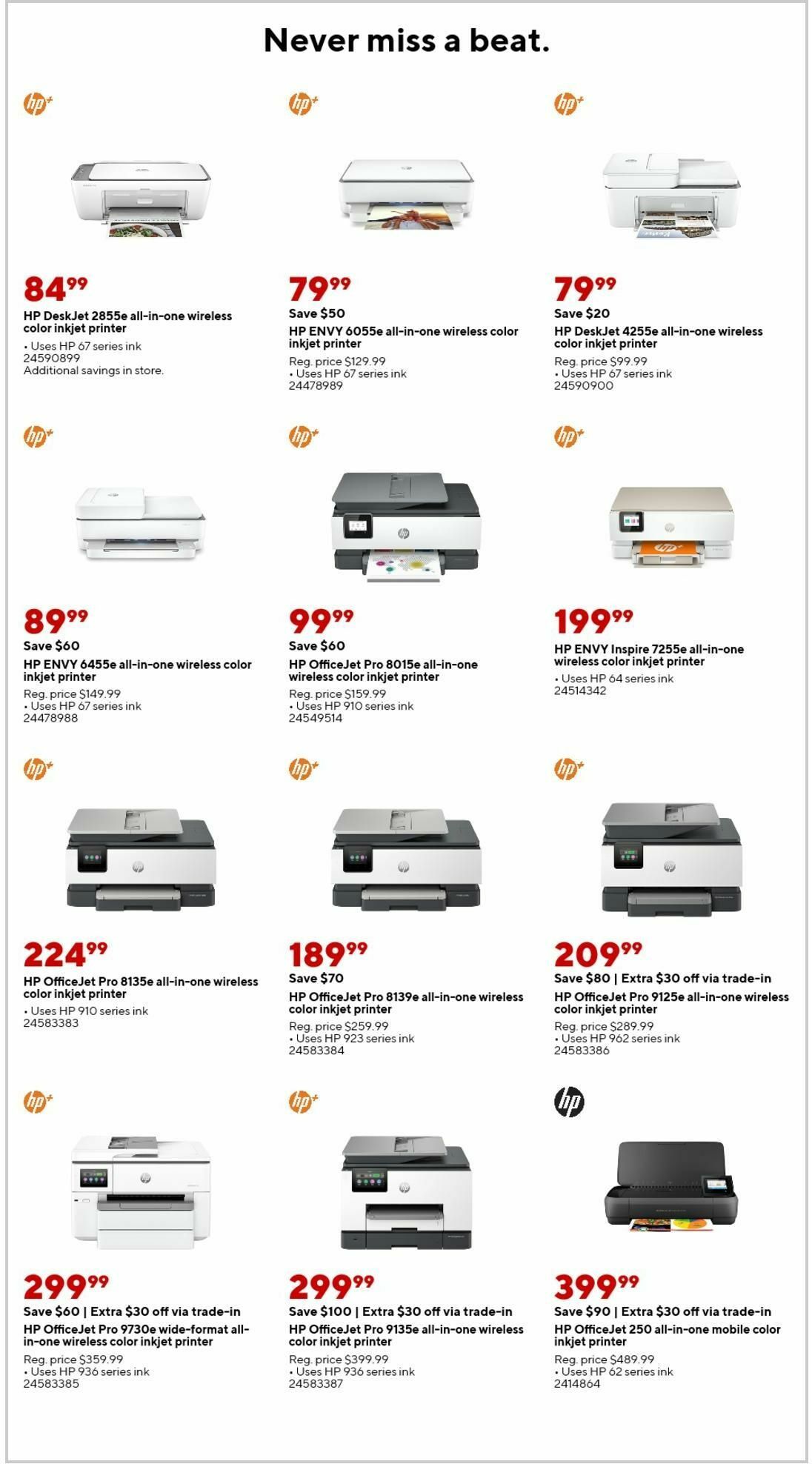 Staples Weekly Ad from August 18