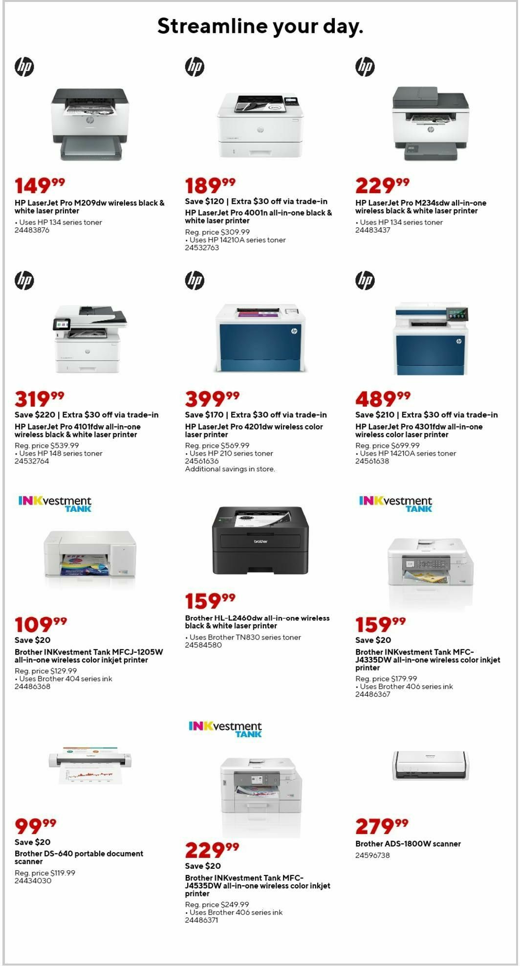 Staples Weekly Ad from August 18